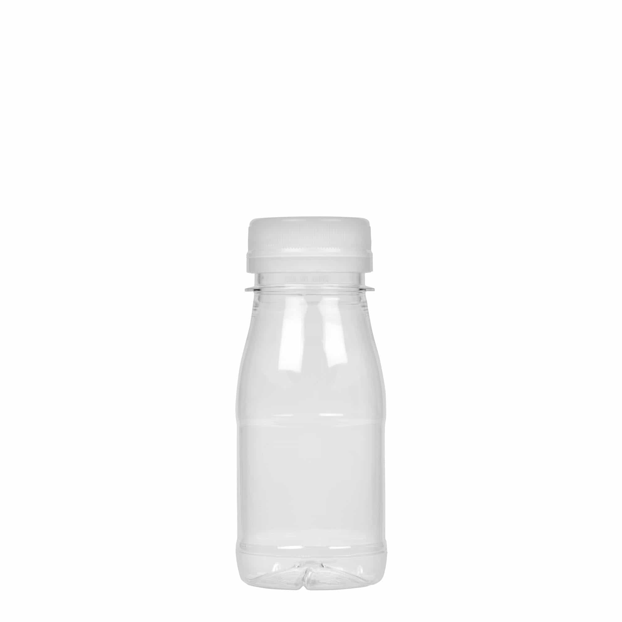 Garrafa PET de 150 ml 'Leite e Sumo', plástico, boca: 38 mm