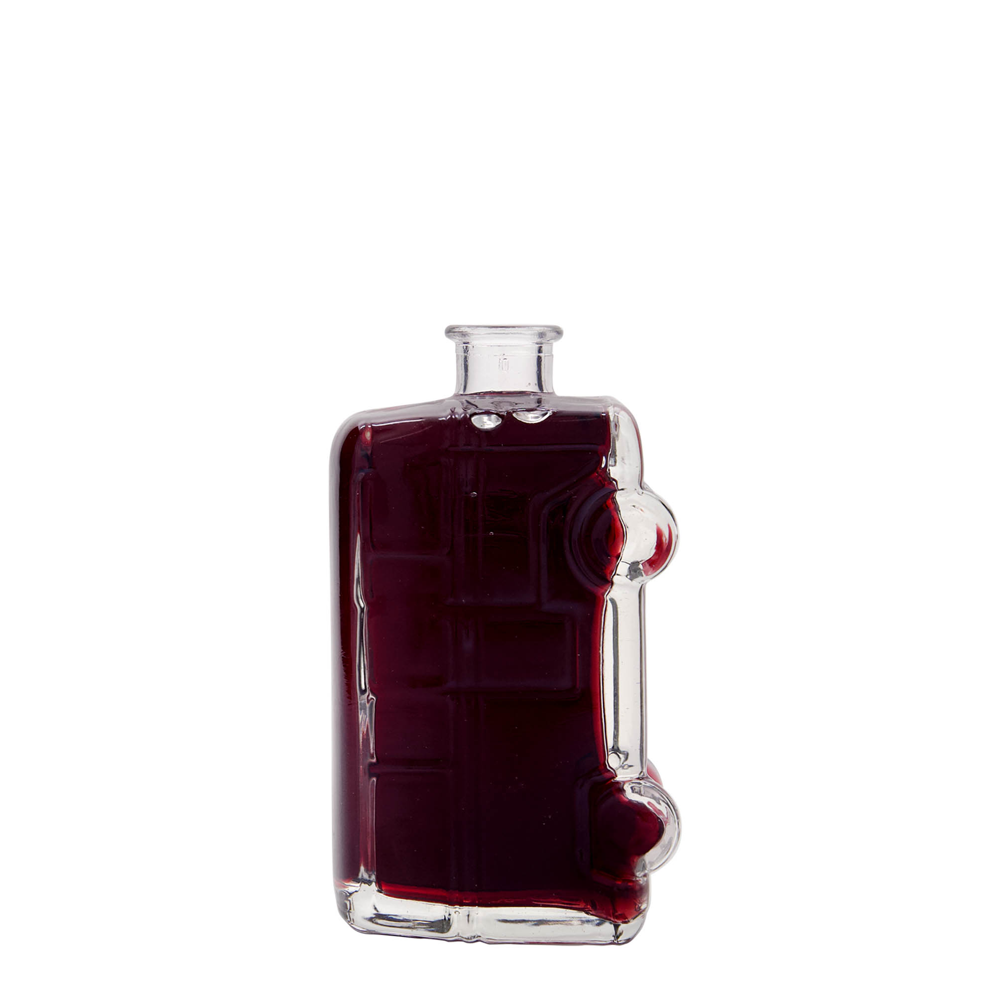 Garrafa de vidro de 200 ml 'Bulli', Boca: Cortiça