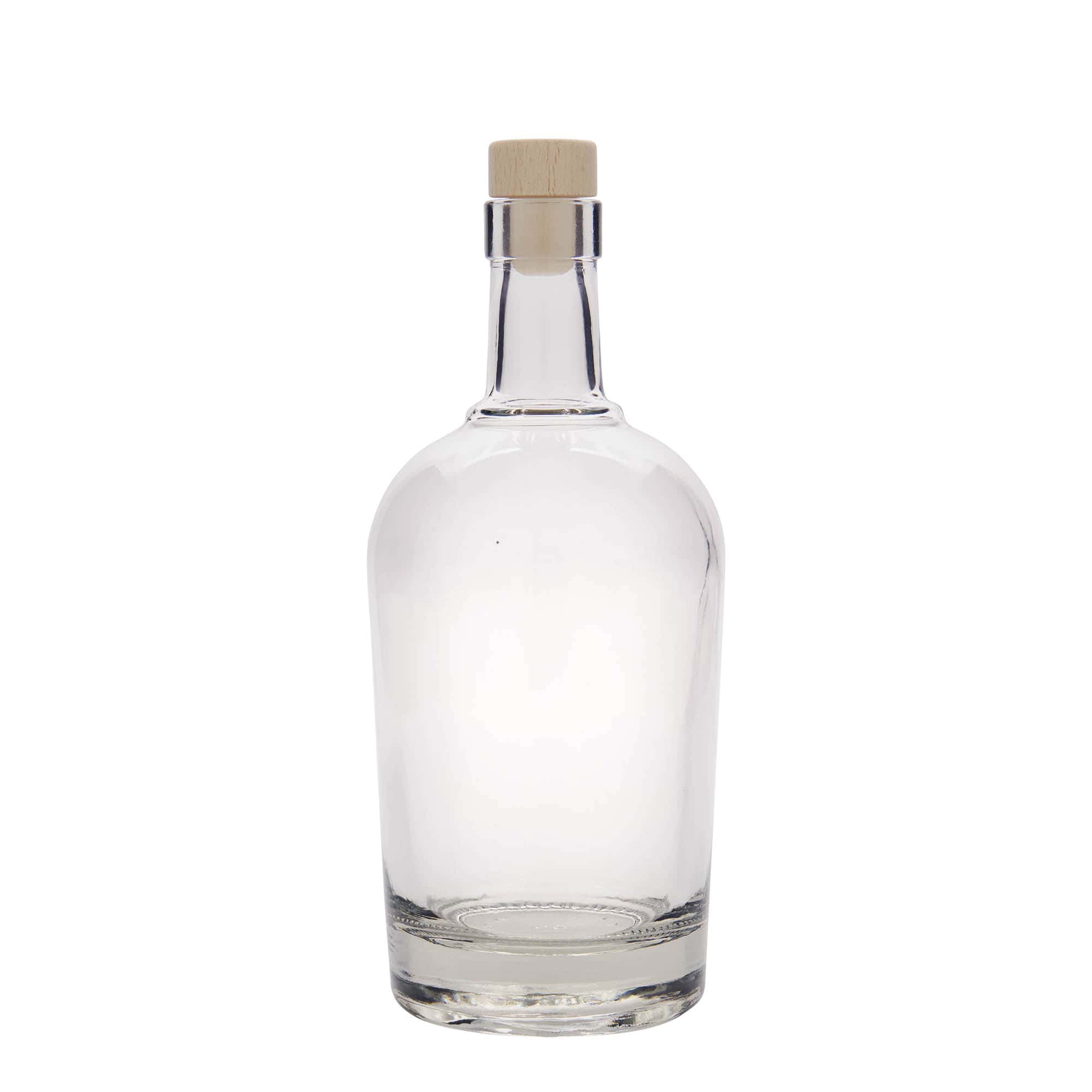 Garrafa de vidro de 700 ml 'Amarillo', boca: cortiça