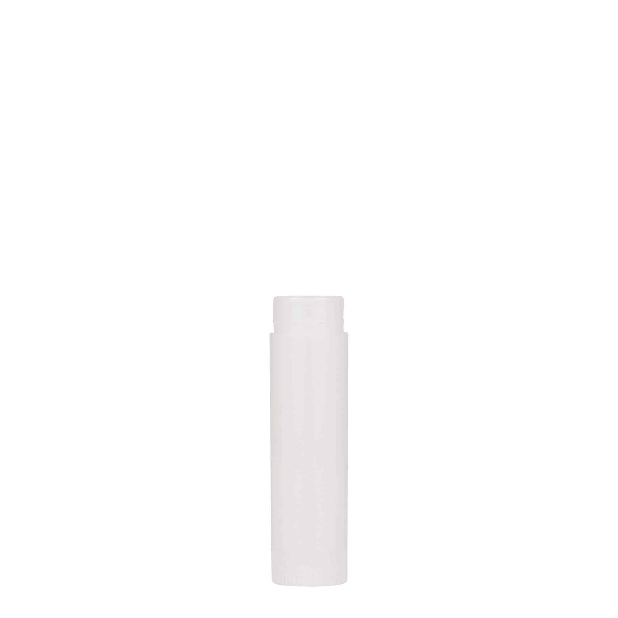 Cápsula de batom de 6 ml, plástico PP, branca