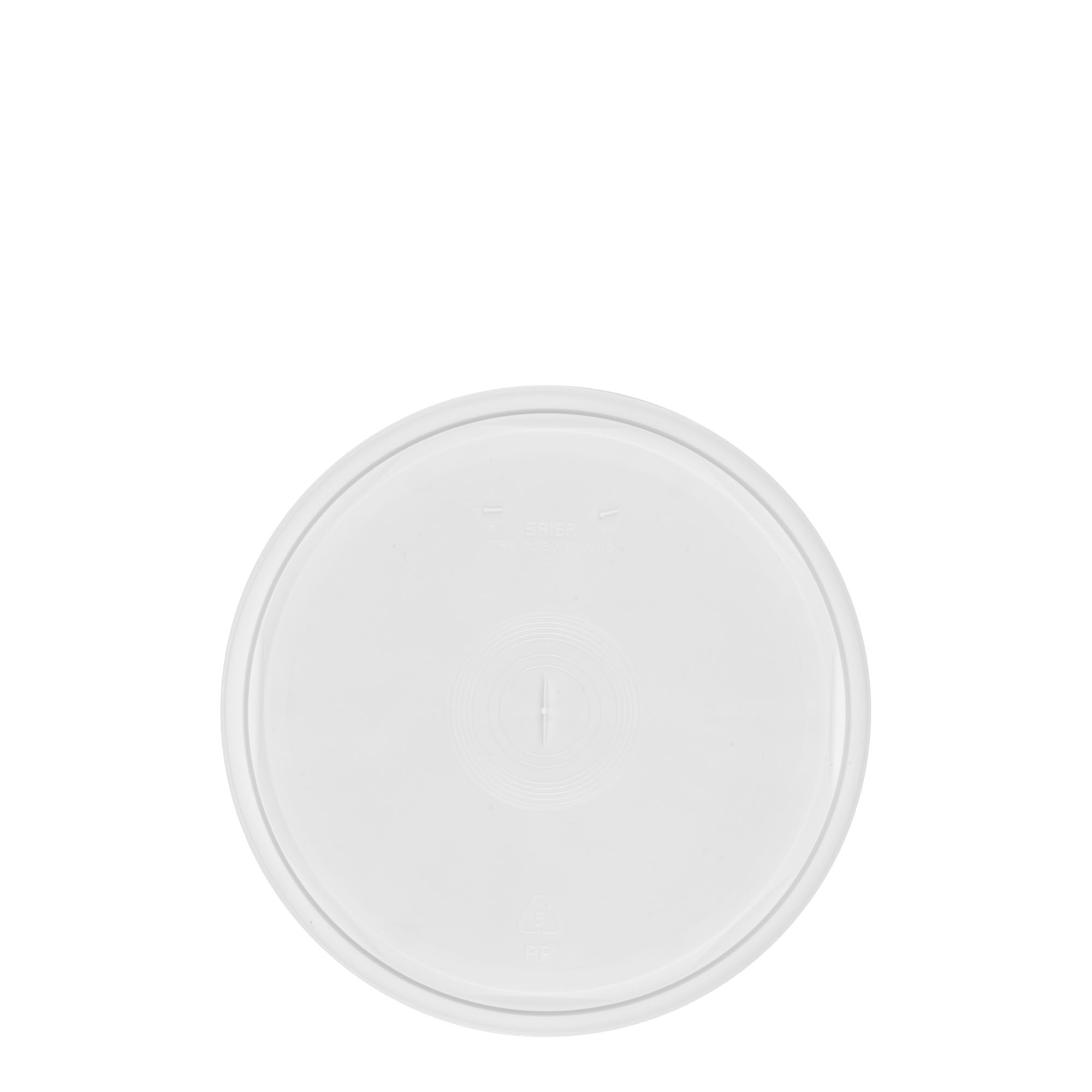 Tampa para balde de 2,5 l, plástico PP, branco