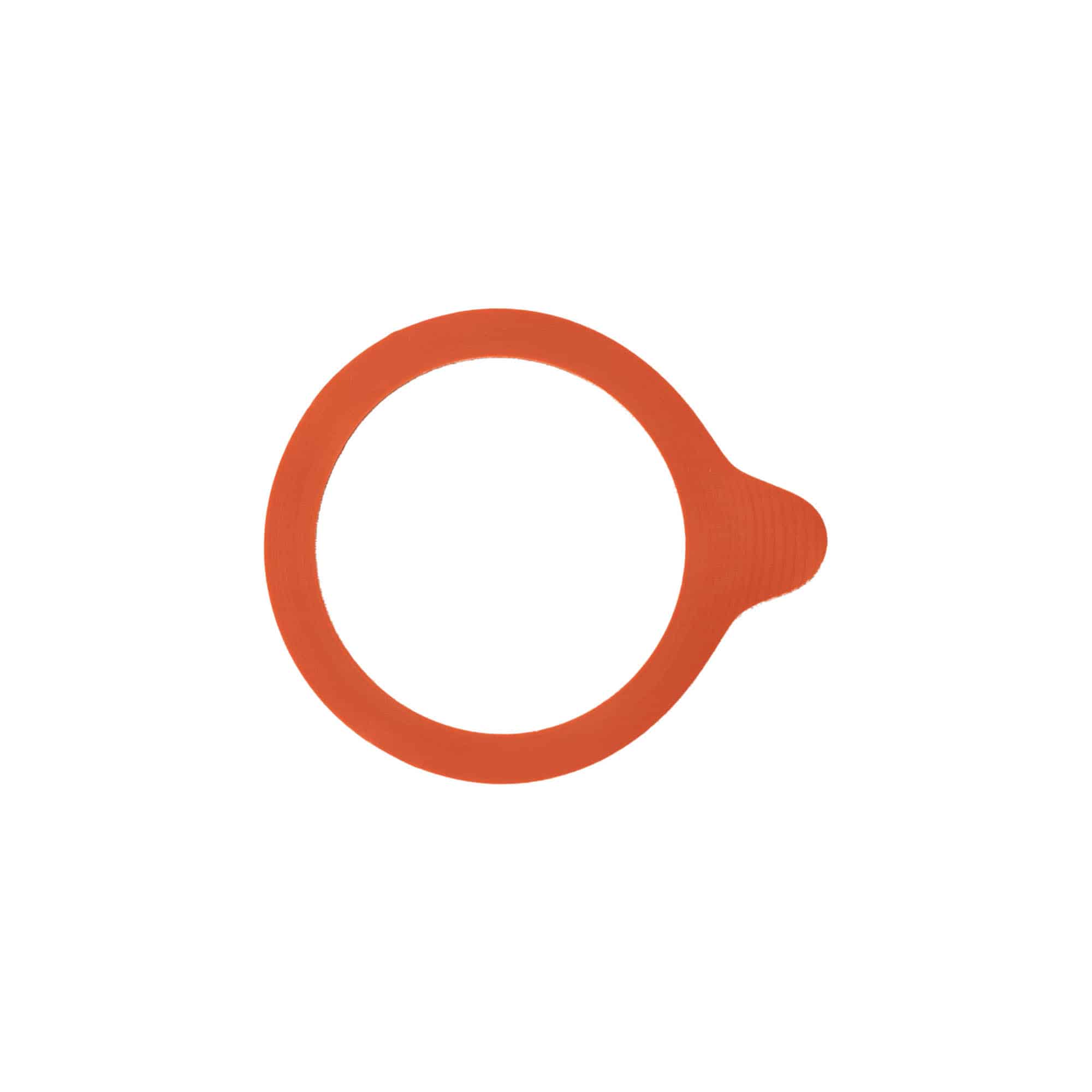 Anel de conserva WECK RR60 #, vermelho, Boca: Borda redonda