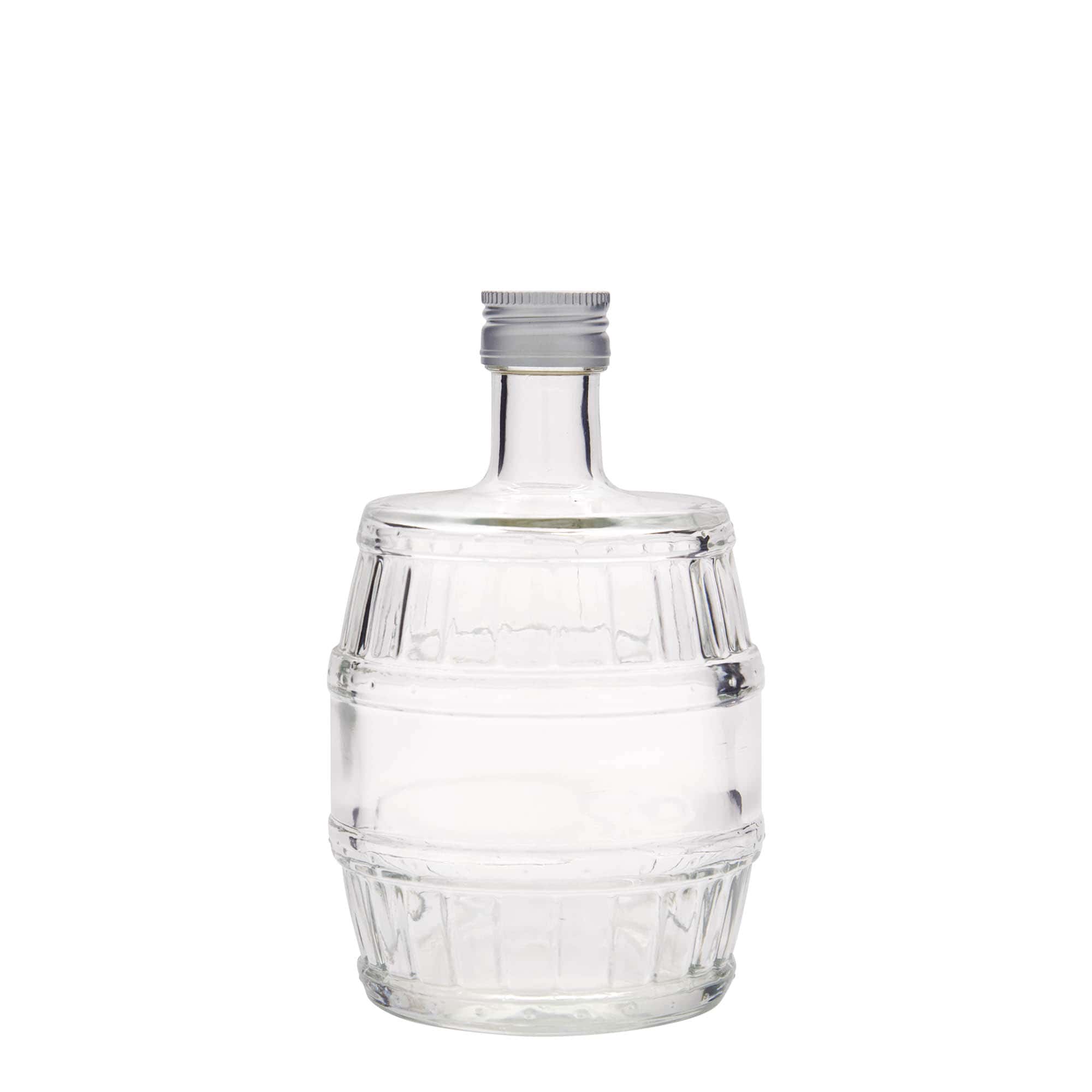 Garrafa de vidro de 500 ml 'Barril', boca: PP 28