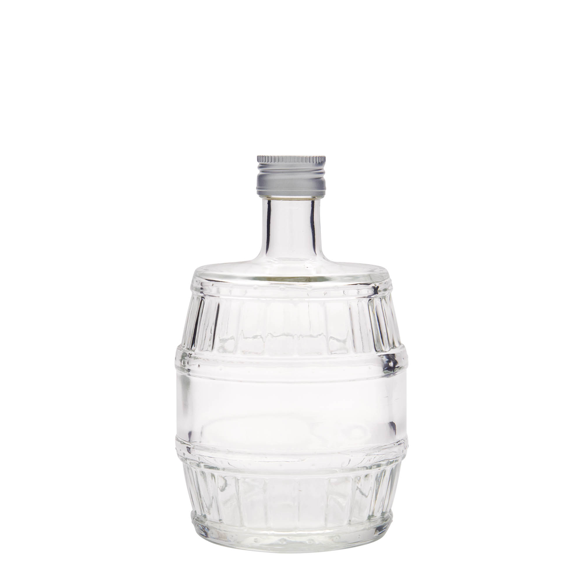 Garrafa de vidro de 500 ml 'Barril', boca: PP 28