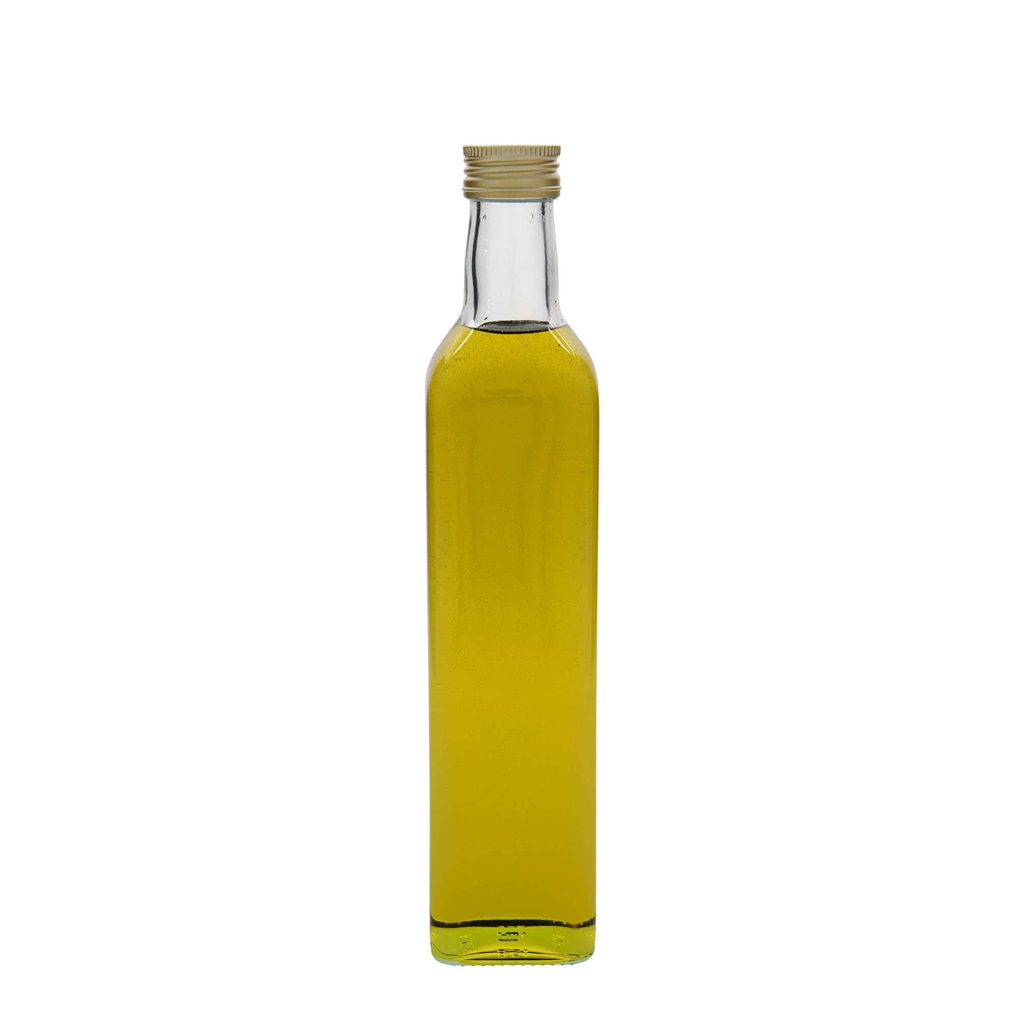 Garrafa de vidro 500 ml 'Marasca', quadrada, boca: PP 31,5