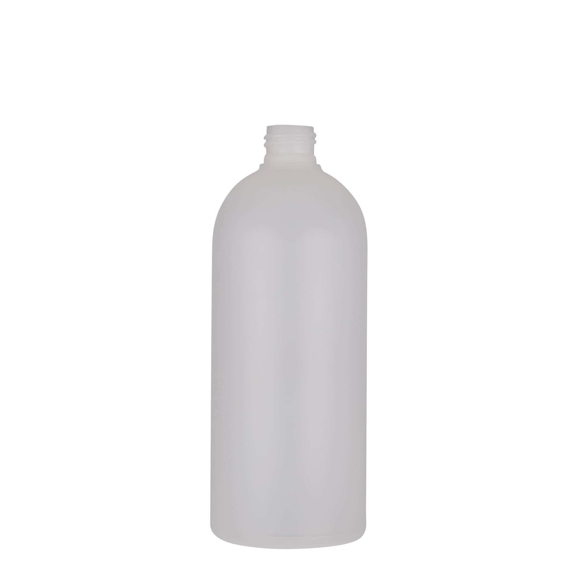 500 ml Garrafa de plástico 'Tuffy', PEAD, natural, boca: GPI 24/410 500 ml Garrafa de plástico 'Tuffy', PEAD, natural, boca: GPI 24/410