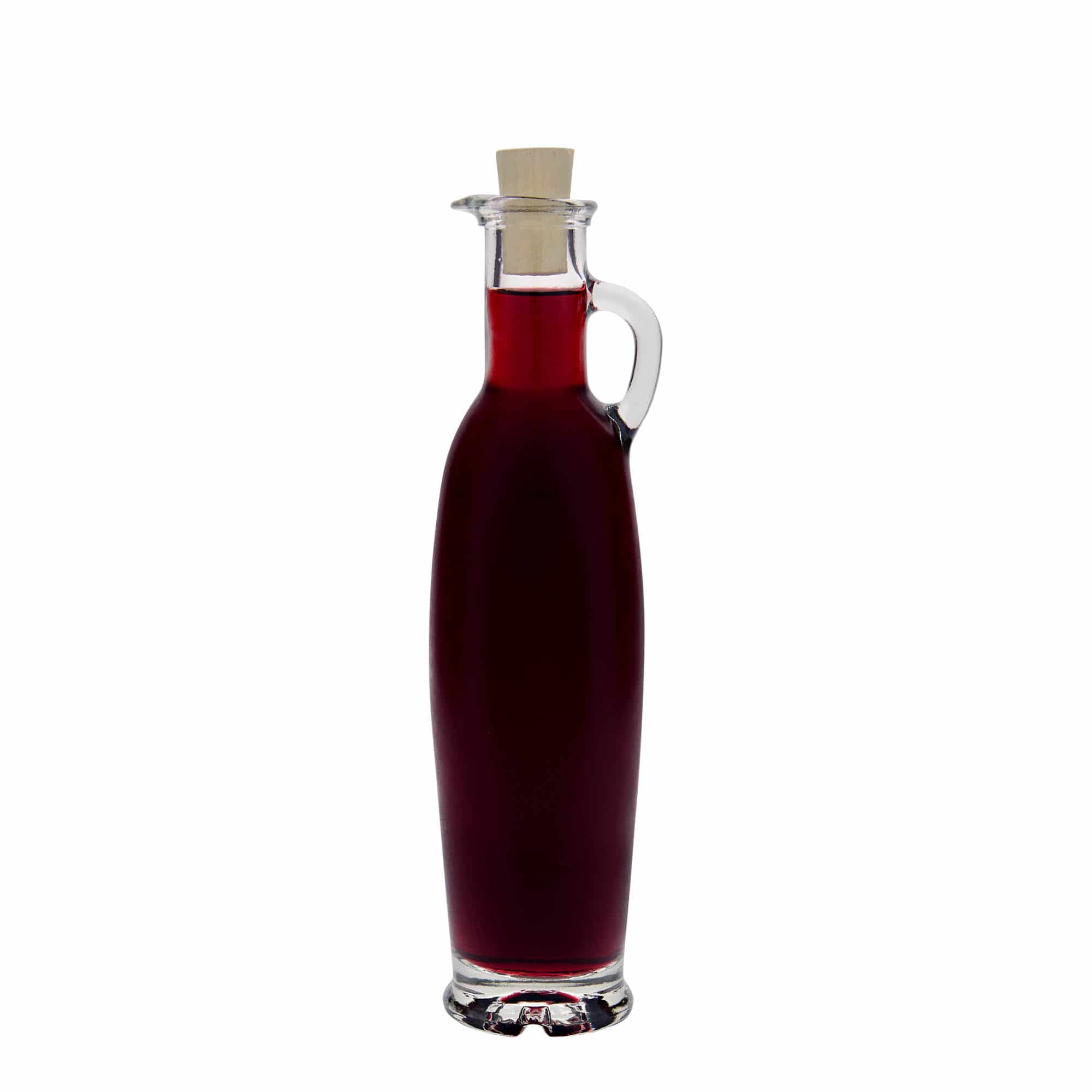 250 ml Garrafa de vidro 'Simona', boca: Cortiça