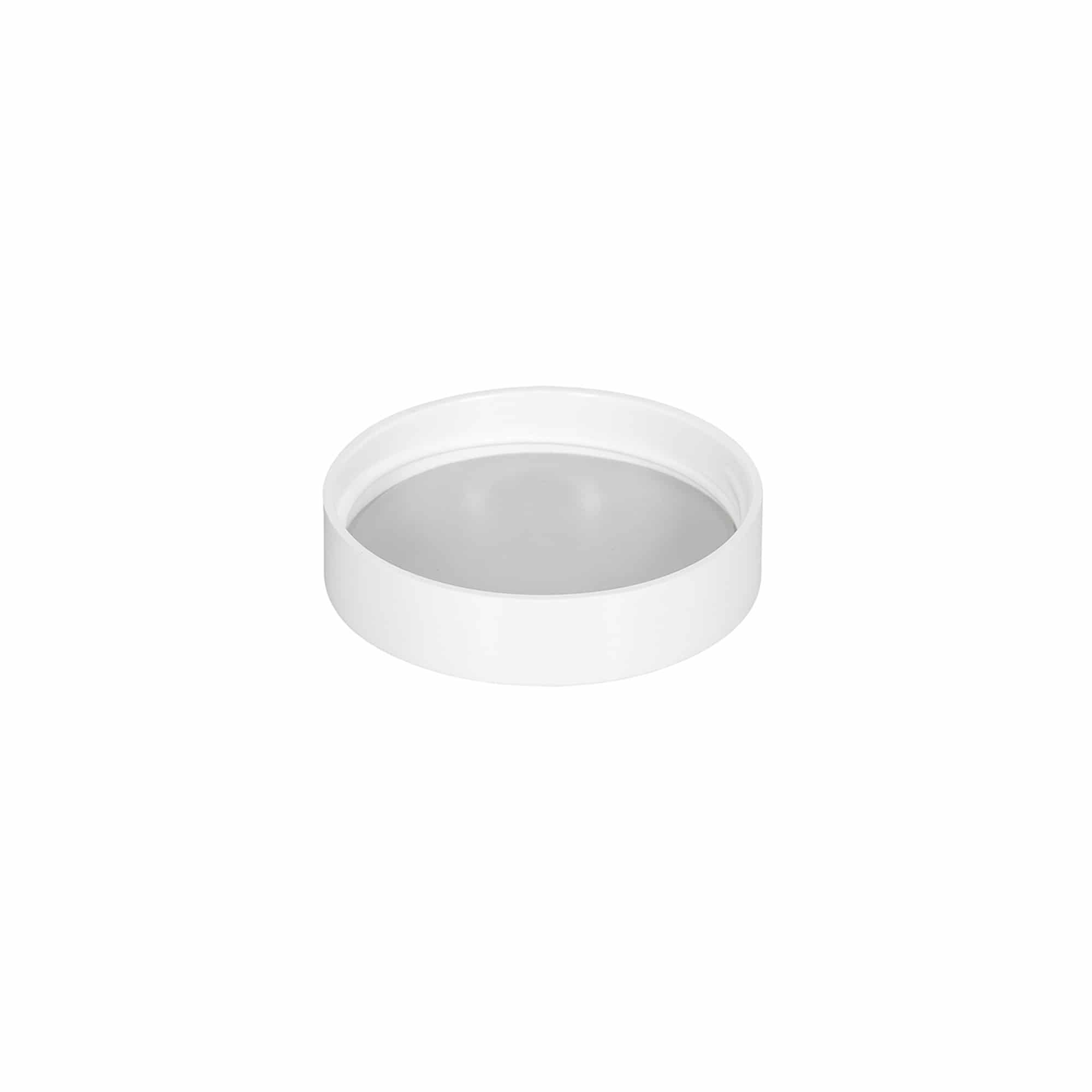 Tampa de rosca para 60 ml 'Brown Line', PP, branco