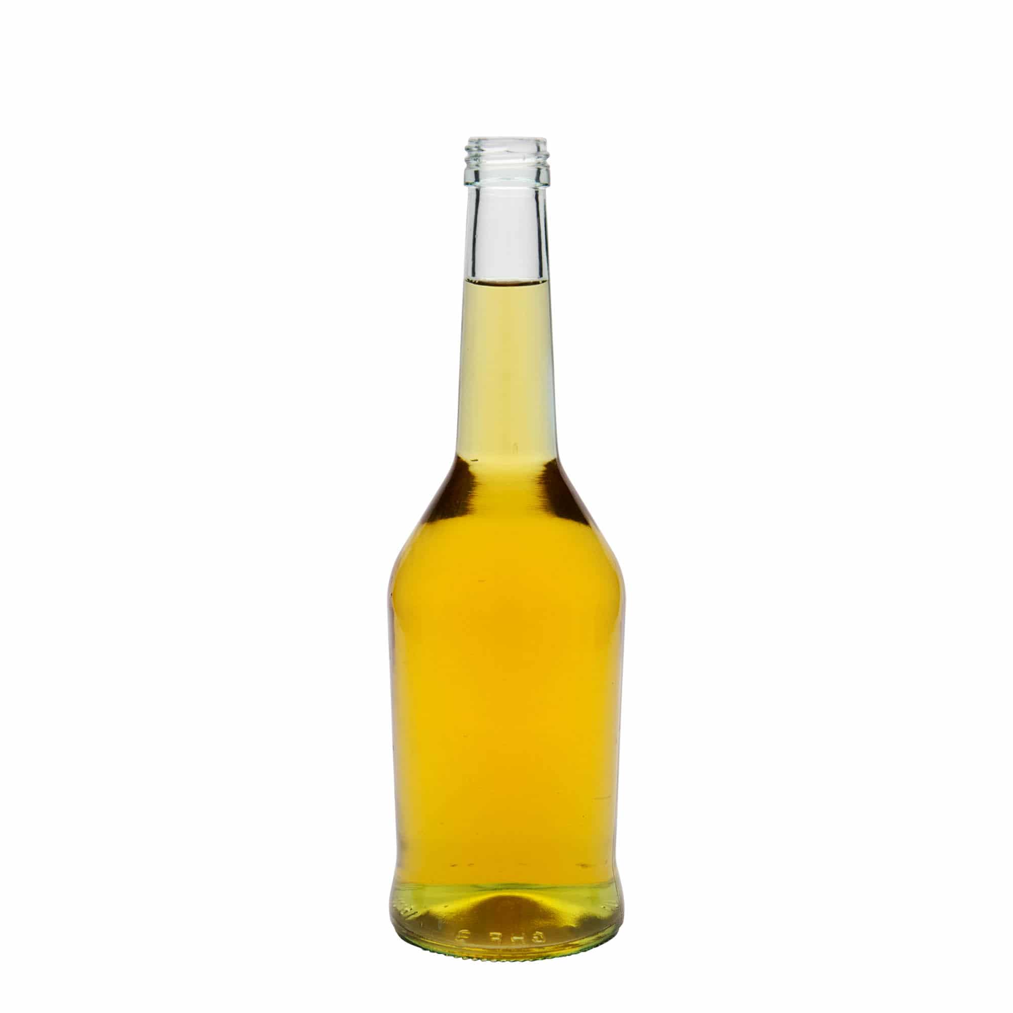 Garrafa de vidro de 500 ml para bebidas espirituosas, boca: PP 28