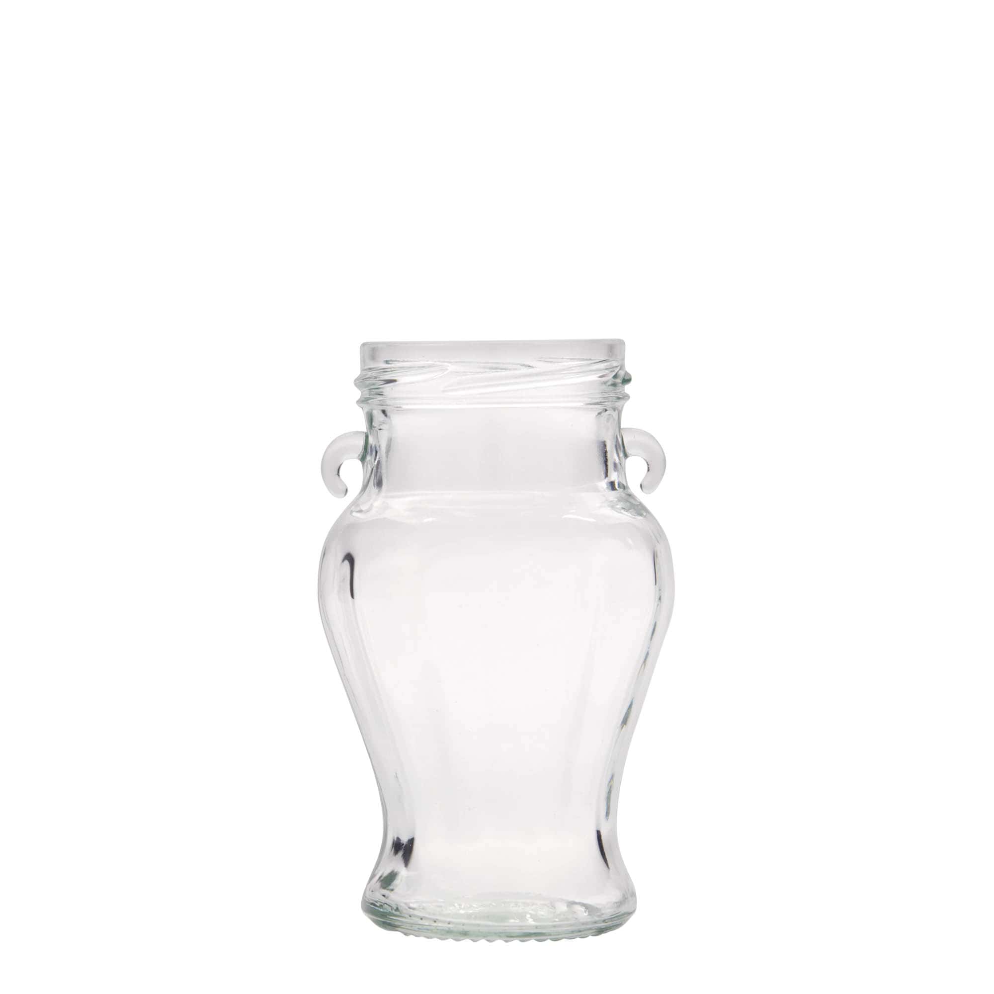 212 ml frasco de vidro para bijuteria 'Beauty', boca: Twist-Off (TO 58)