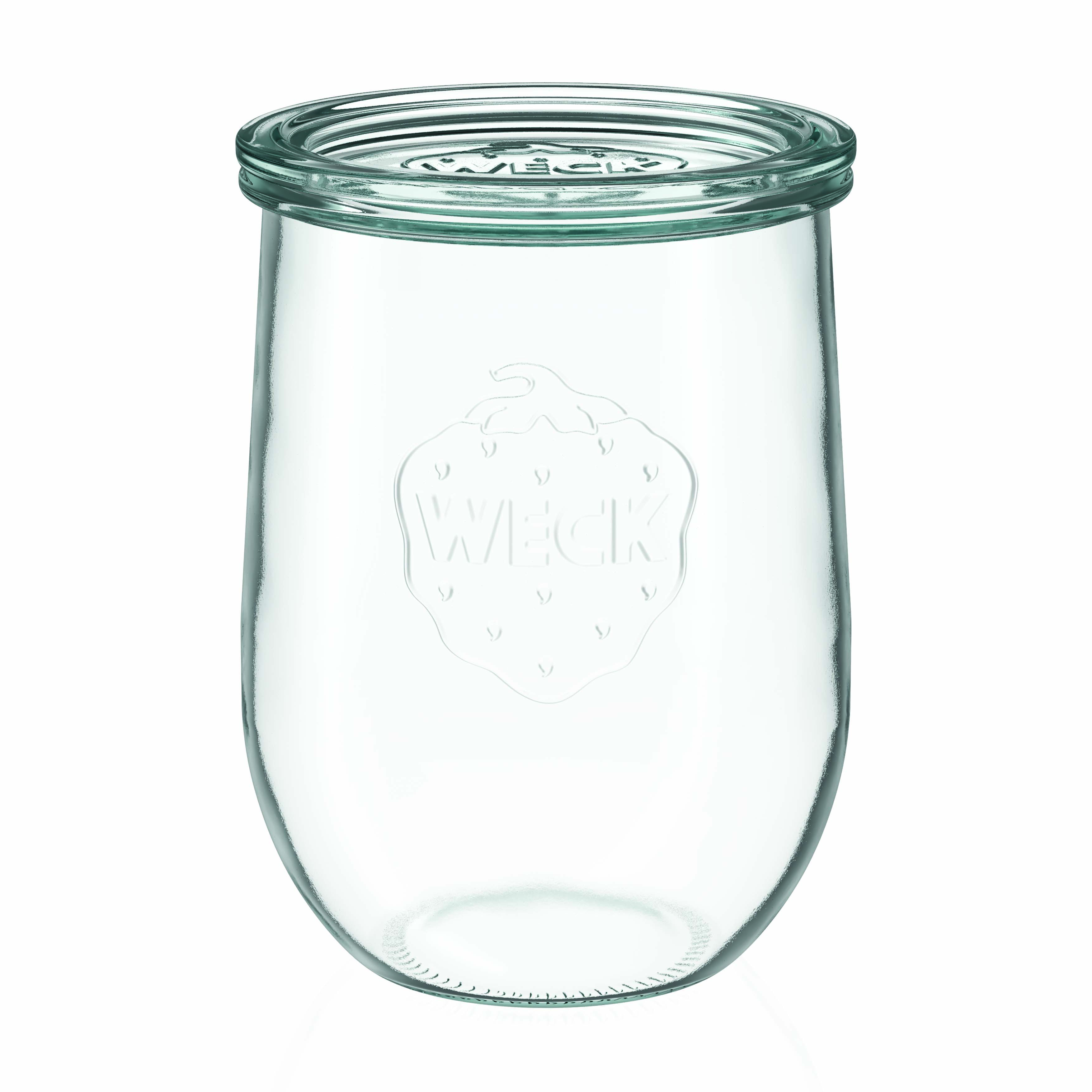 1.050 ml Frasco WECK-Tulipa #, Boca: Borda Redonda