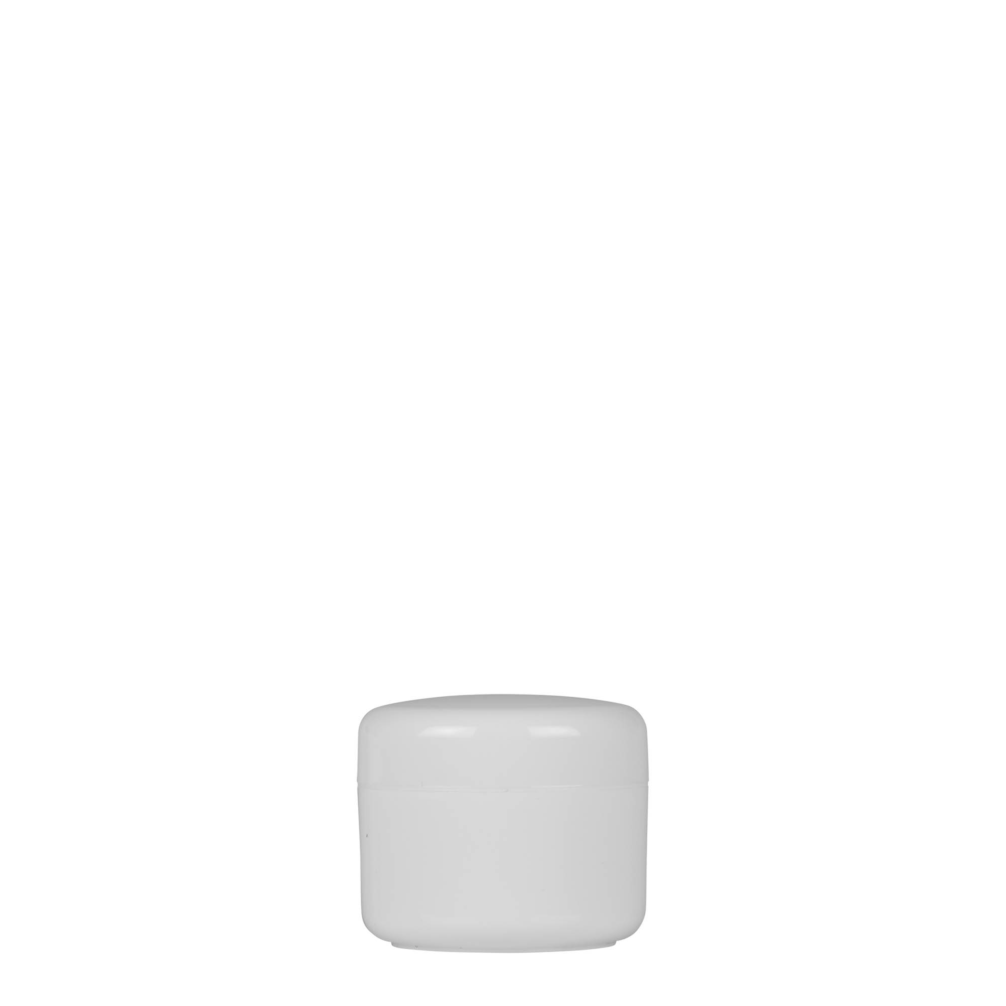 5 ml frasco de plástico 'Bianca', PP, branco, boca: tampa de rosca 5 ml frasco de plástico 'Bianca', PP, branco, boca: tampa de rosca