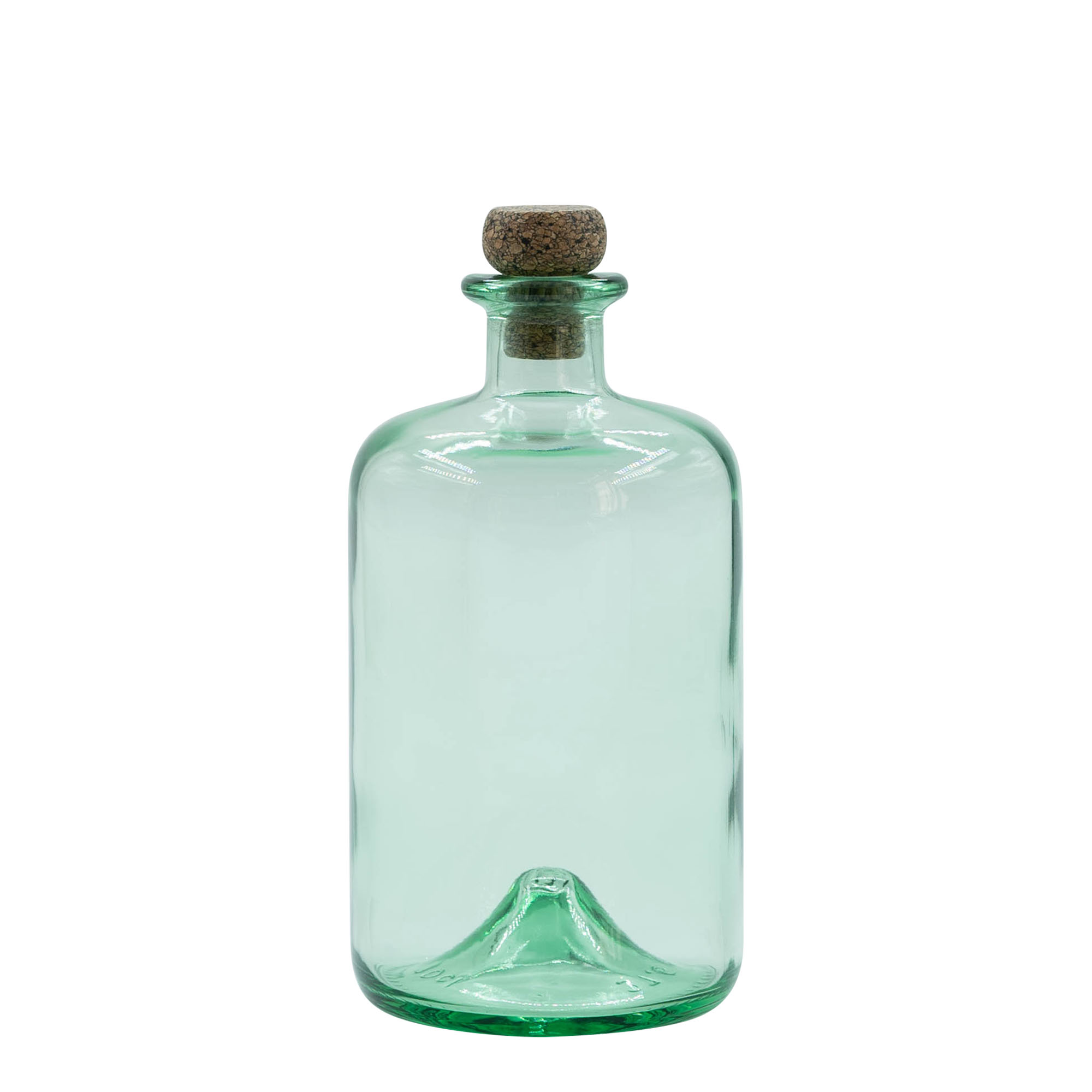 Garrafa de vidro de 700 ml 'Pharma', boca: cortiça