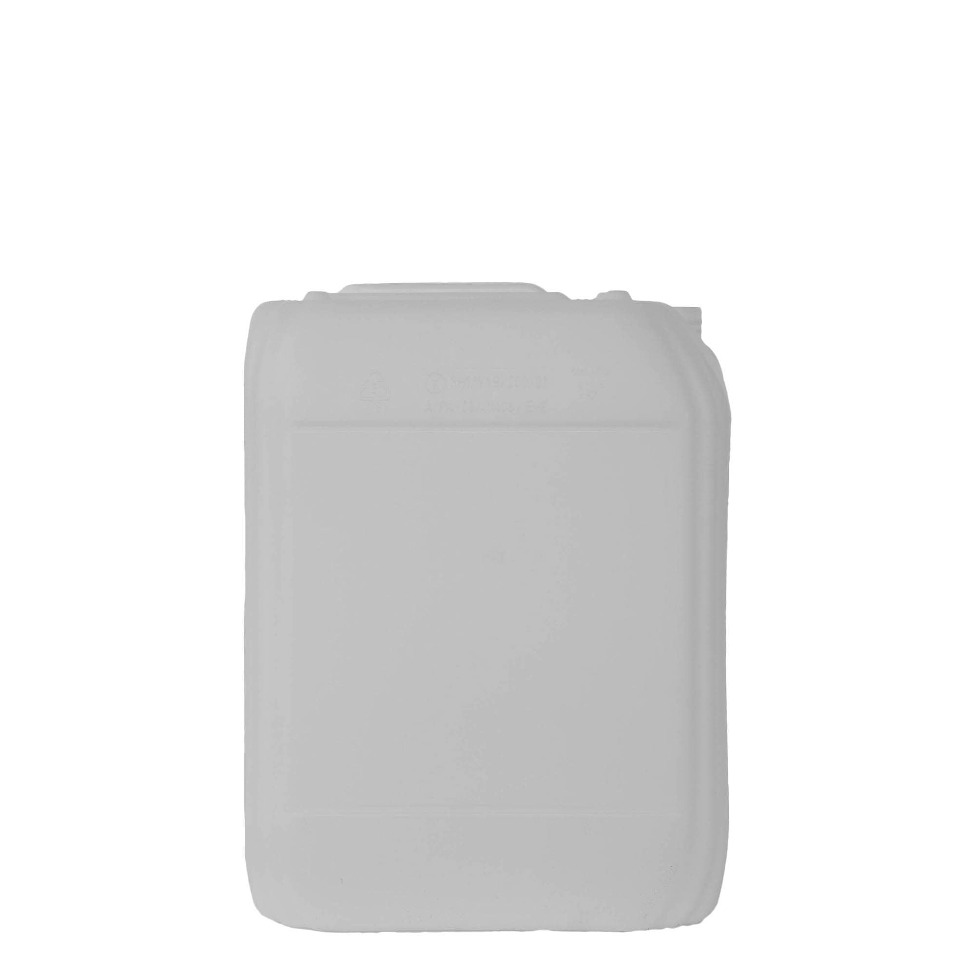 20 l Jerricans de plástico, plástico PEAD, natural, boca: ND 60 20 l Jerricans de plástico, plástico PEAD, natural, boca: ND 60