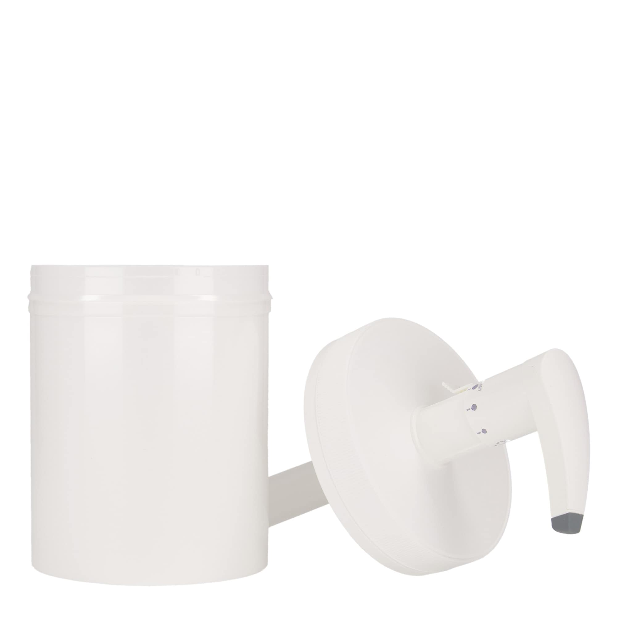 1.240 ml Frasco dispensador 'Securibox', plástico PP, branco, bocal: tampa de rosca
