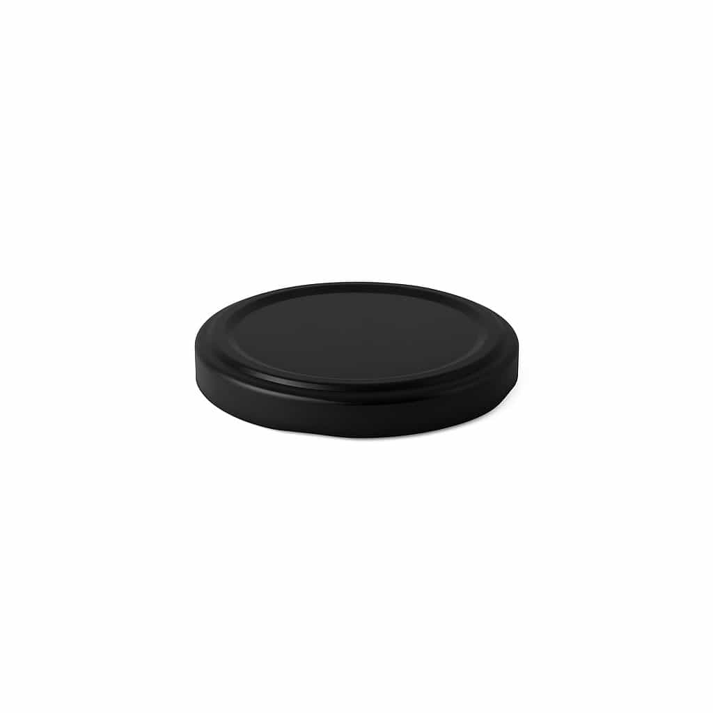 Tampa Twist-Off, folha de flandres, preto, para boca: TO 53