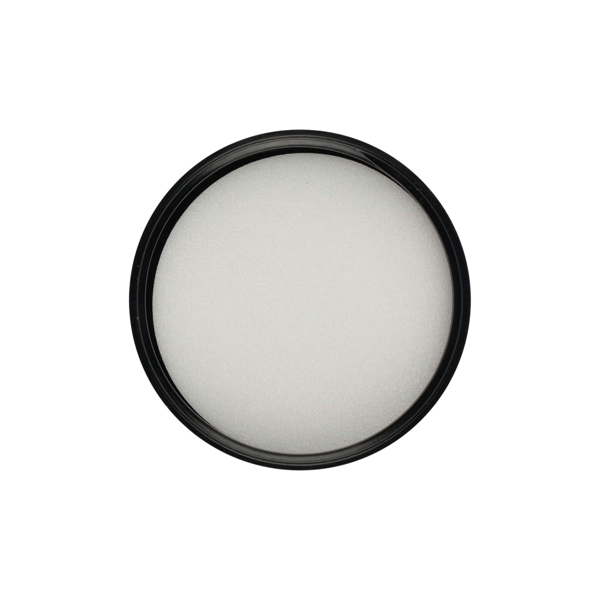 Tampa de rosca para 60 ml 'Brown Line', plástico HPM, branca
