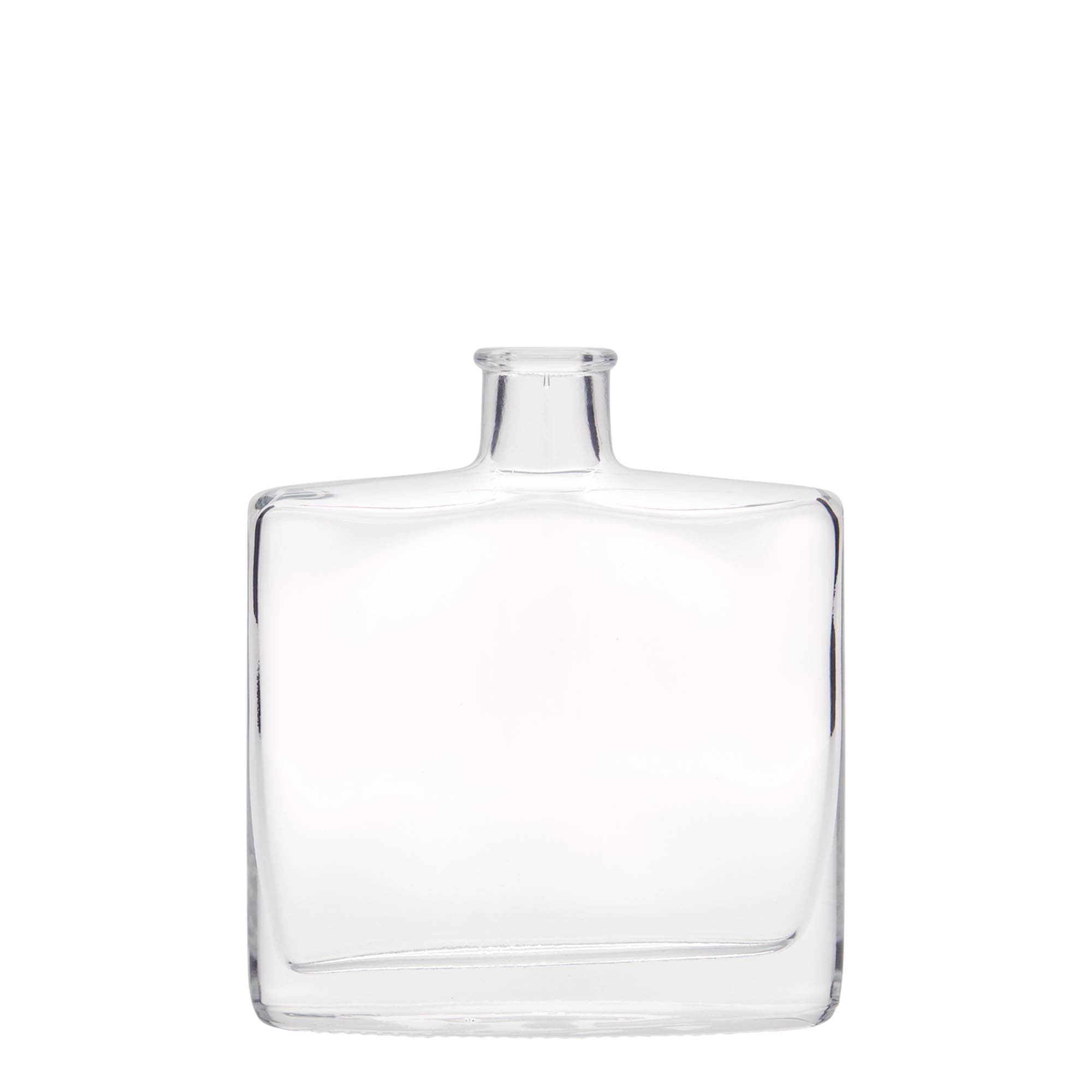 Frasco de vidro de 200 ml 'Zorbas', oval, boca: cortiça