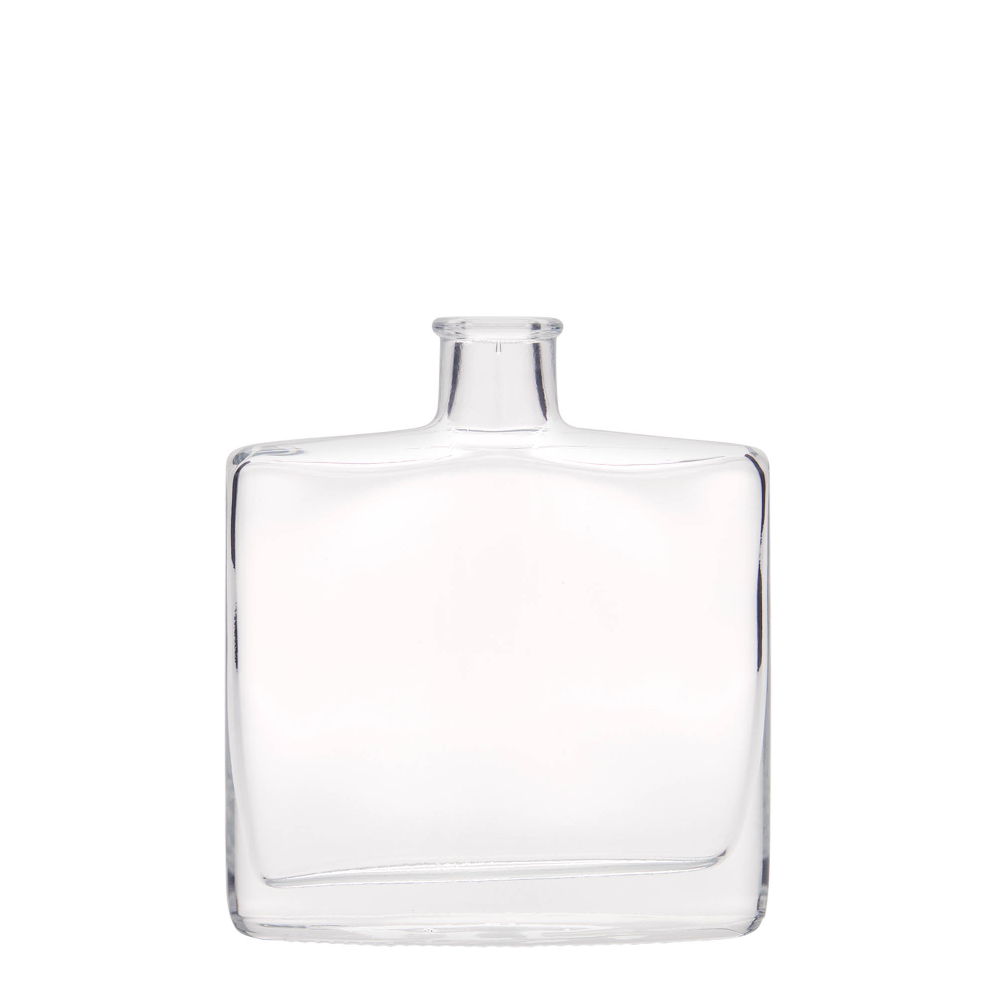 Frasco de vidro de 200 ml 'Zorbas', oval, boca: cortiça Frasco de vidro de 200 ml 'Zorbas', oval, boca: cortiça
