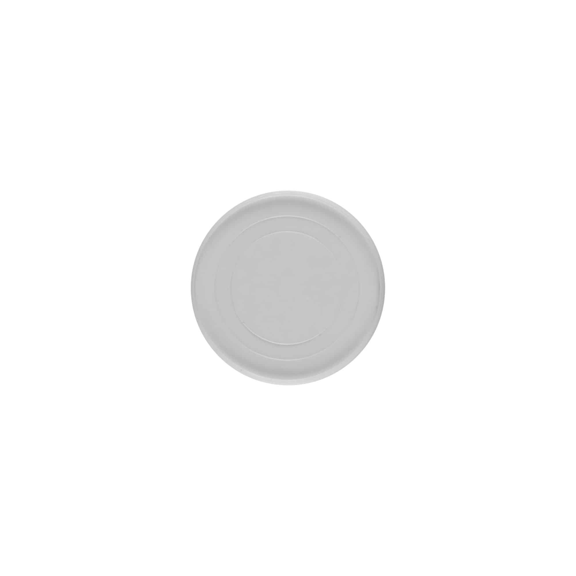 Disco de cobertura para 5 ml 'Bianca', plástico PP, branco