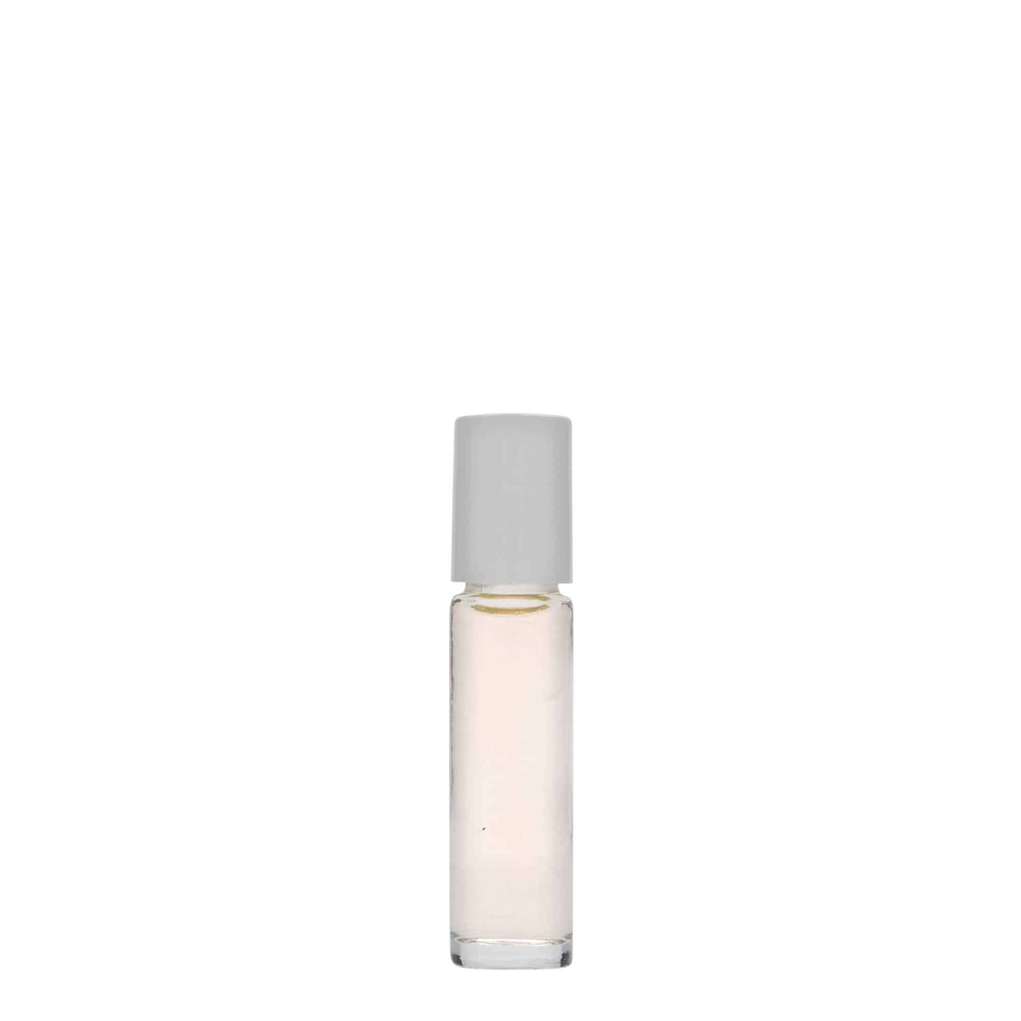 Frasco roll-on de vidro de 10 ml, abertura: tampa de rosca