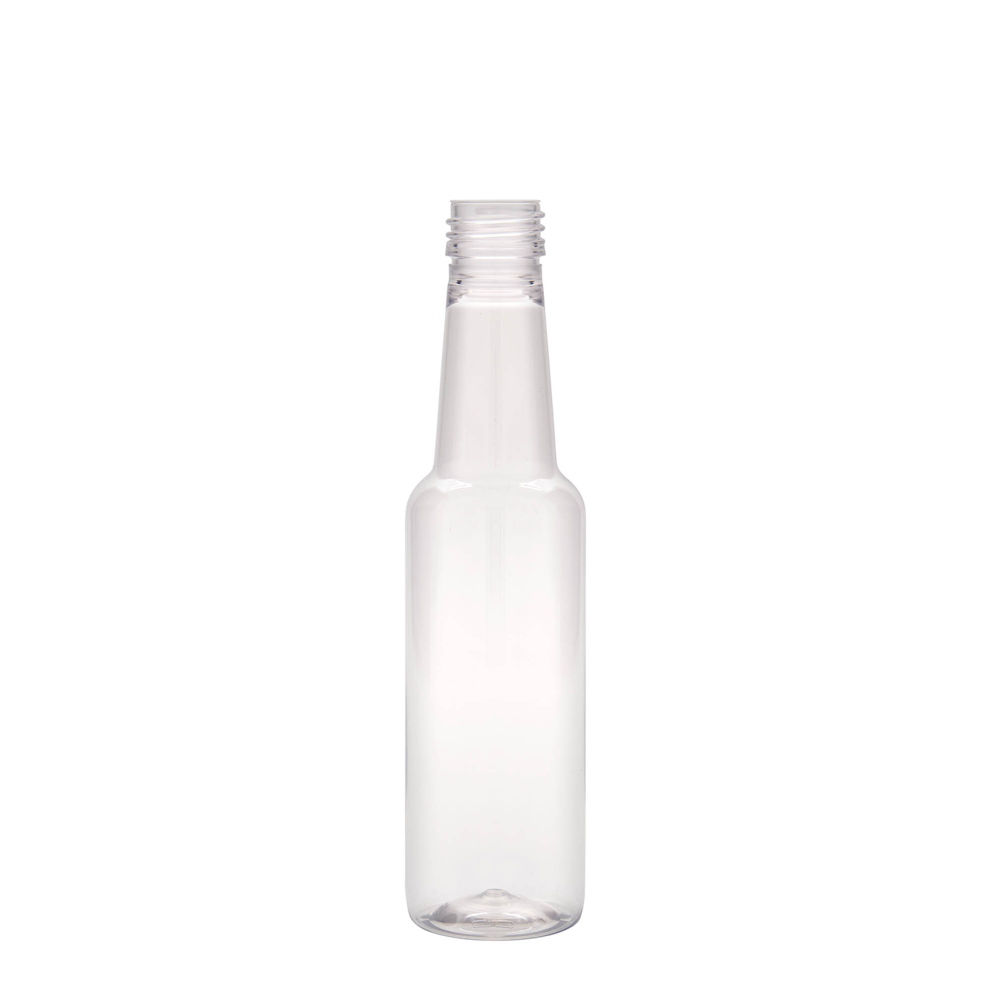 Garrafa PET 250 ml 'Vinho', plástico, boca: PP 28 Garrafa PET 250 ml 'Vinho', plástico, boca: PP 28