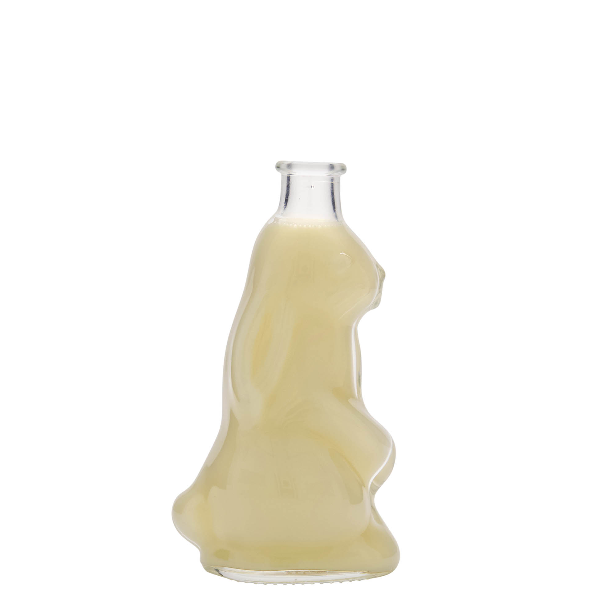 Garrafa de vidro de 200 ml 'Coelho', boca: cortiça Garrafa de vidro de 200 ml 'Coelho', boca: cortiça