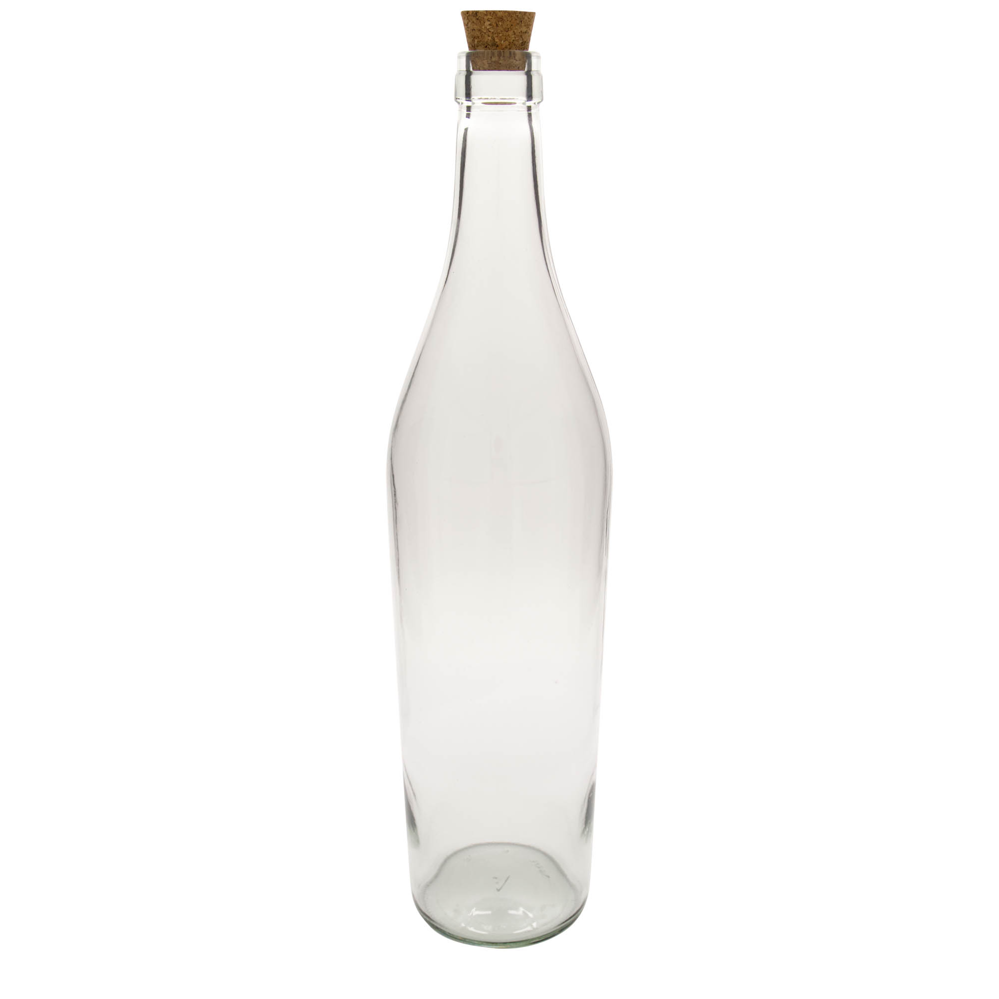 Garrafa de vidro de 3.000 ml 'Big Joe', boca: cortiça Garrafa de vidro de 3.000 ml 'Big Joe', boca: cortiça