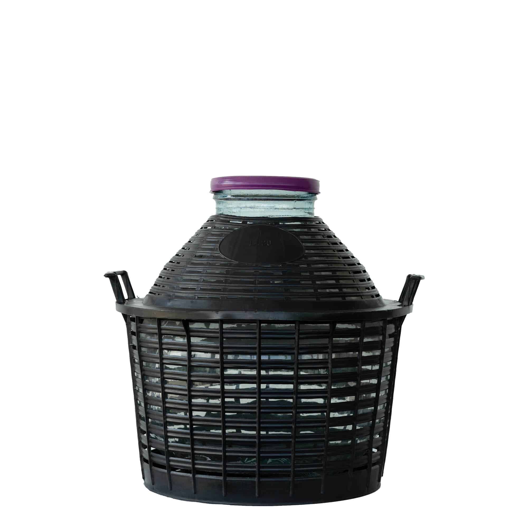 20 l Garrafão pescoço largo, vidro, boca: Tampa de rosca 20 l Garrafão pescoço largo, vidro, boca: Tampa de rosca