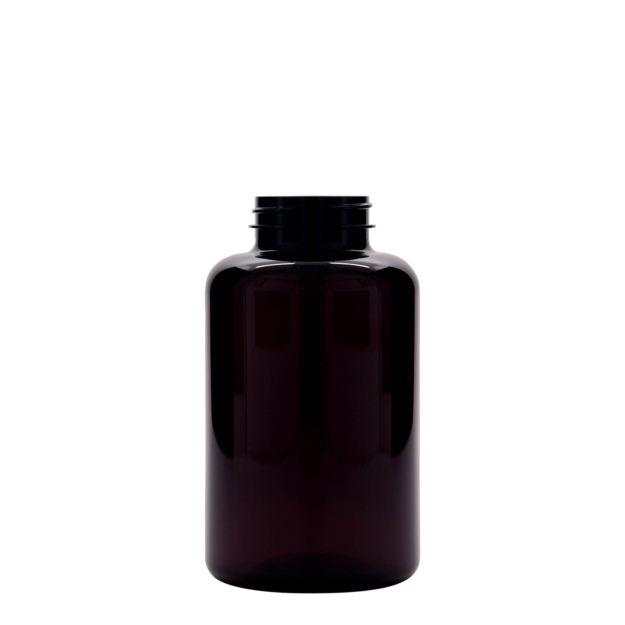 500 ml PET-Packer, plástico, castanho, boca: GPI 45/400 500 ml PET-Packer, plástico, castanho, boca: GPI 45/400