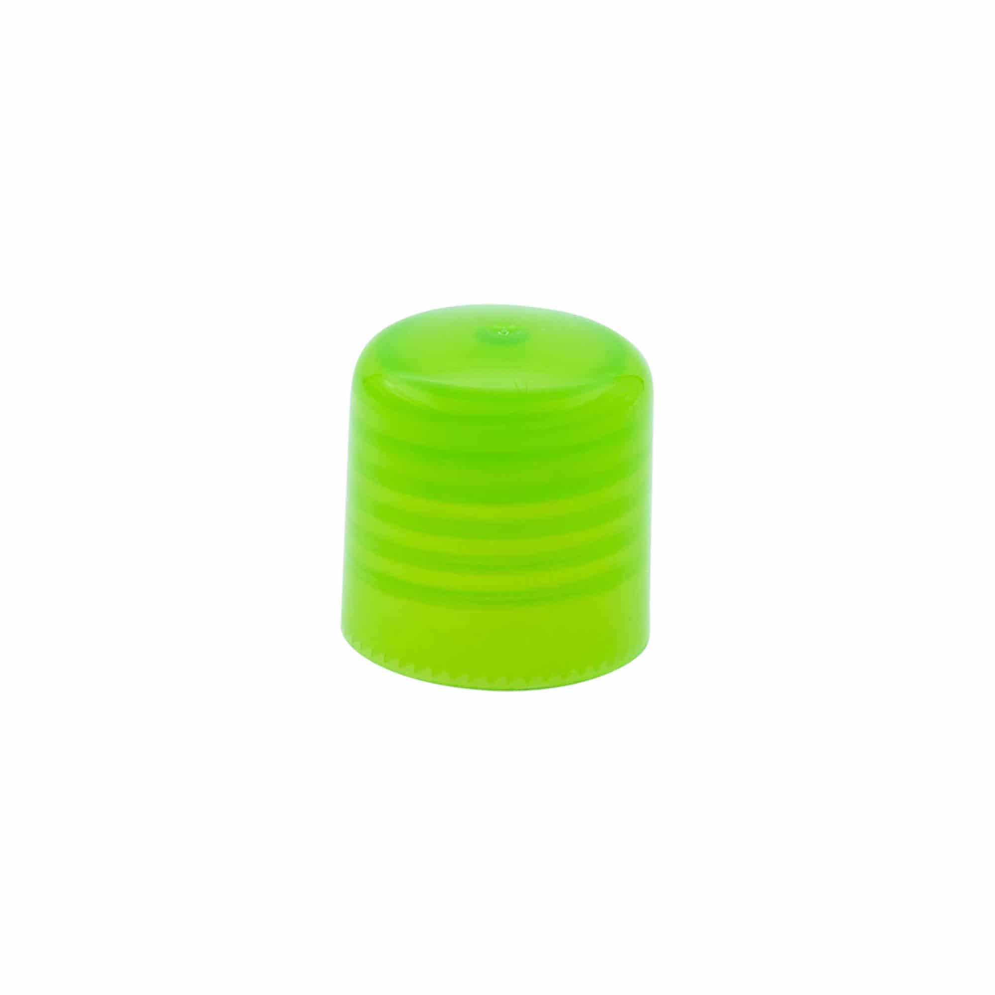 Tampa de rosca com pulverizador, plástico PP, verde, para boca: 24/410 Tampa de rosca com pulverizador, plástico PP, verde, para boca: 24/410