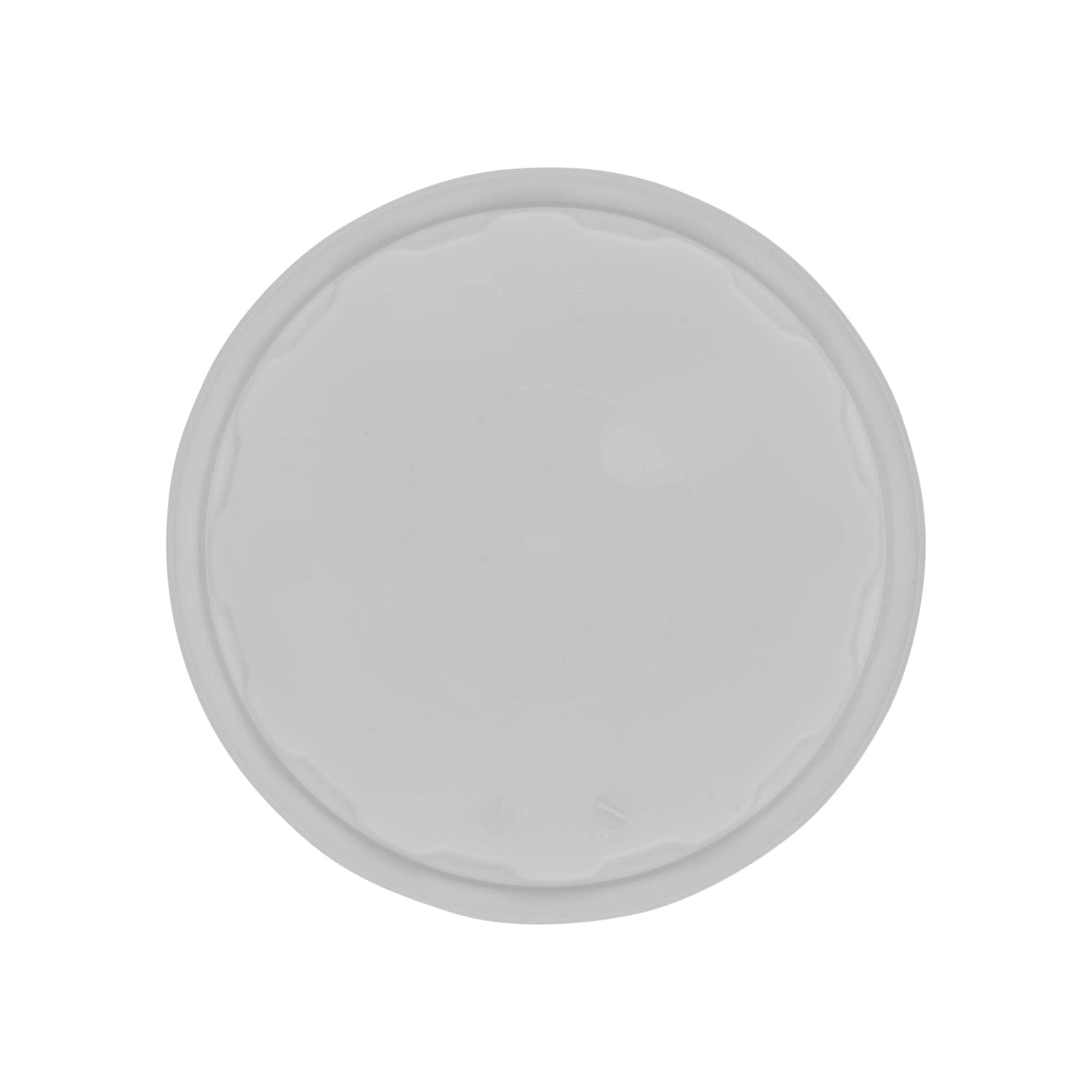 Tampa para baldes 1 l, plástico PP, branco
