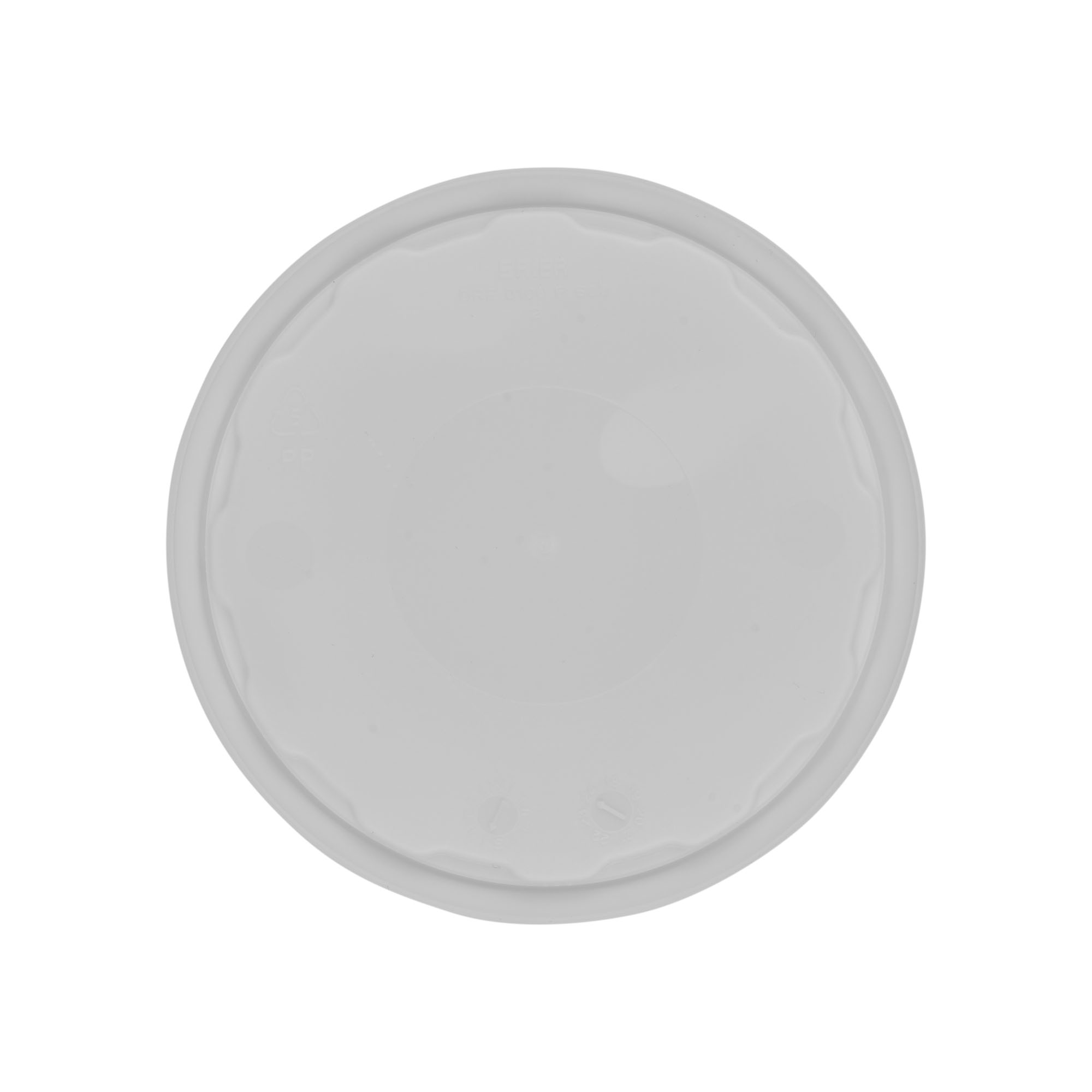Tampa para balde de 1 l, plástico PP, branco