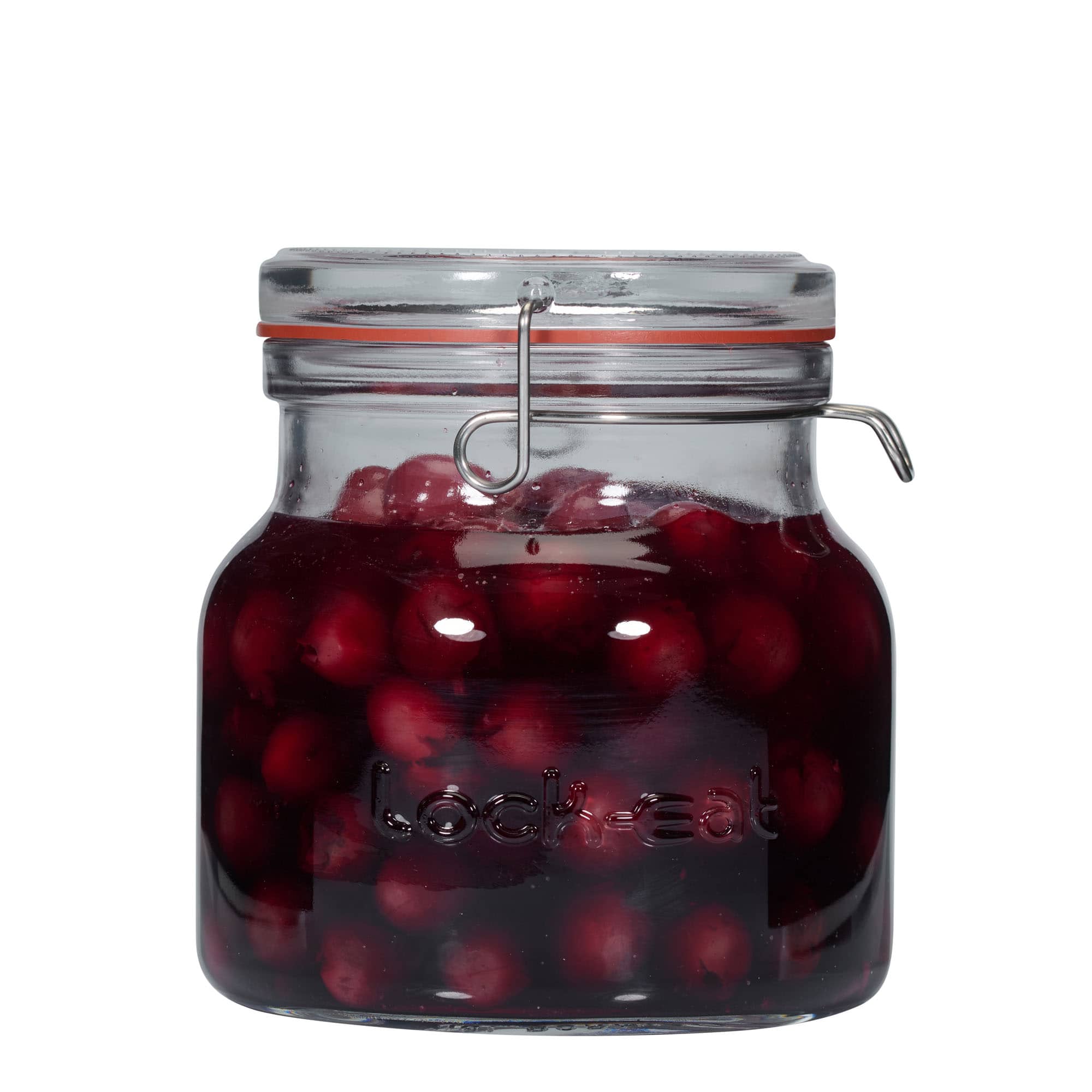 1.500 ml frasco com fecho de arame 'Lock-Eat', boca: fecho de arame