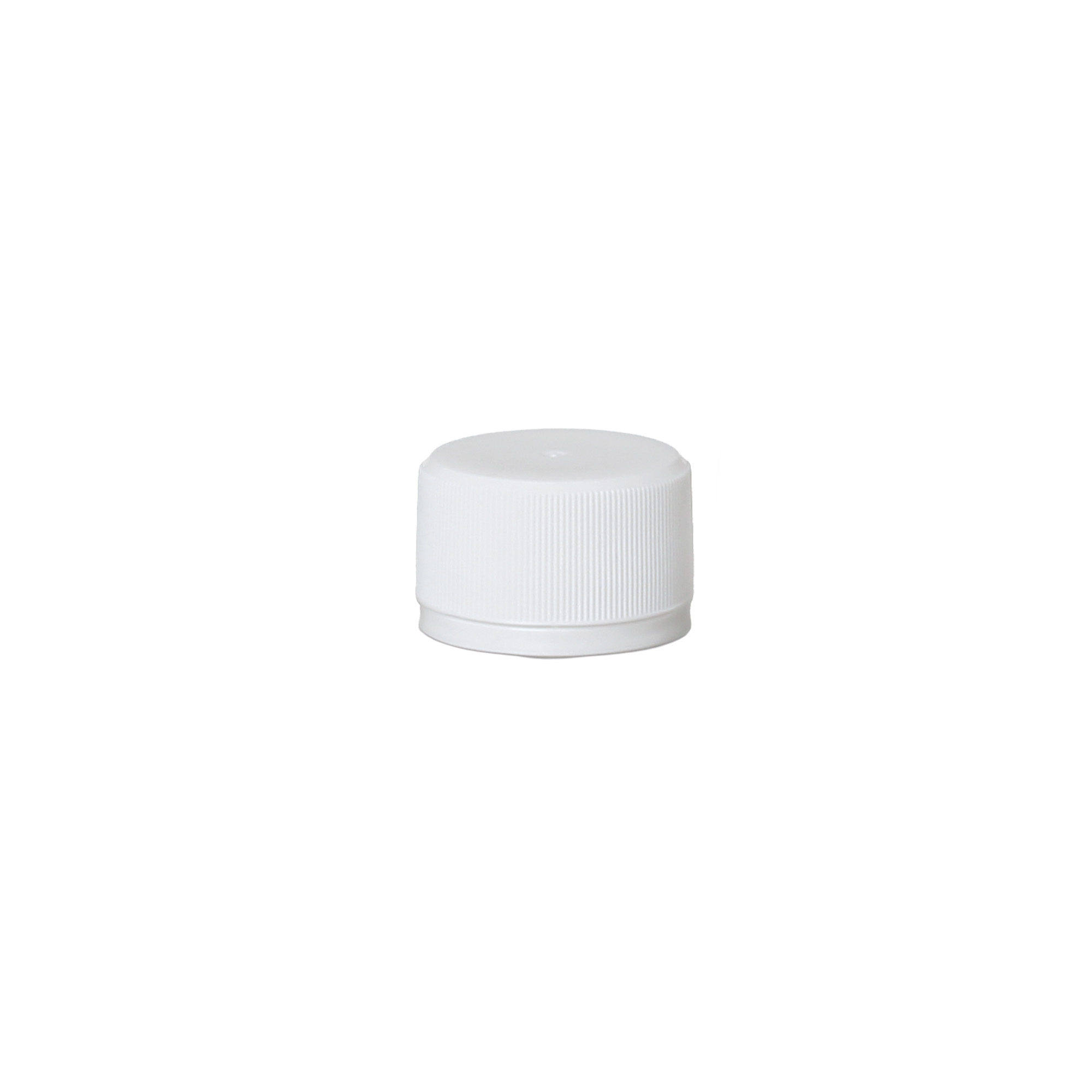 Tampa de rosca Variante A, plástico PP, branco, para abertura: PP 28 Tampa de rosca Variante A, plástico PP, branco, para abertura: PP 28