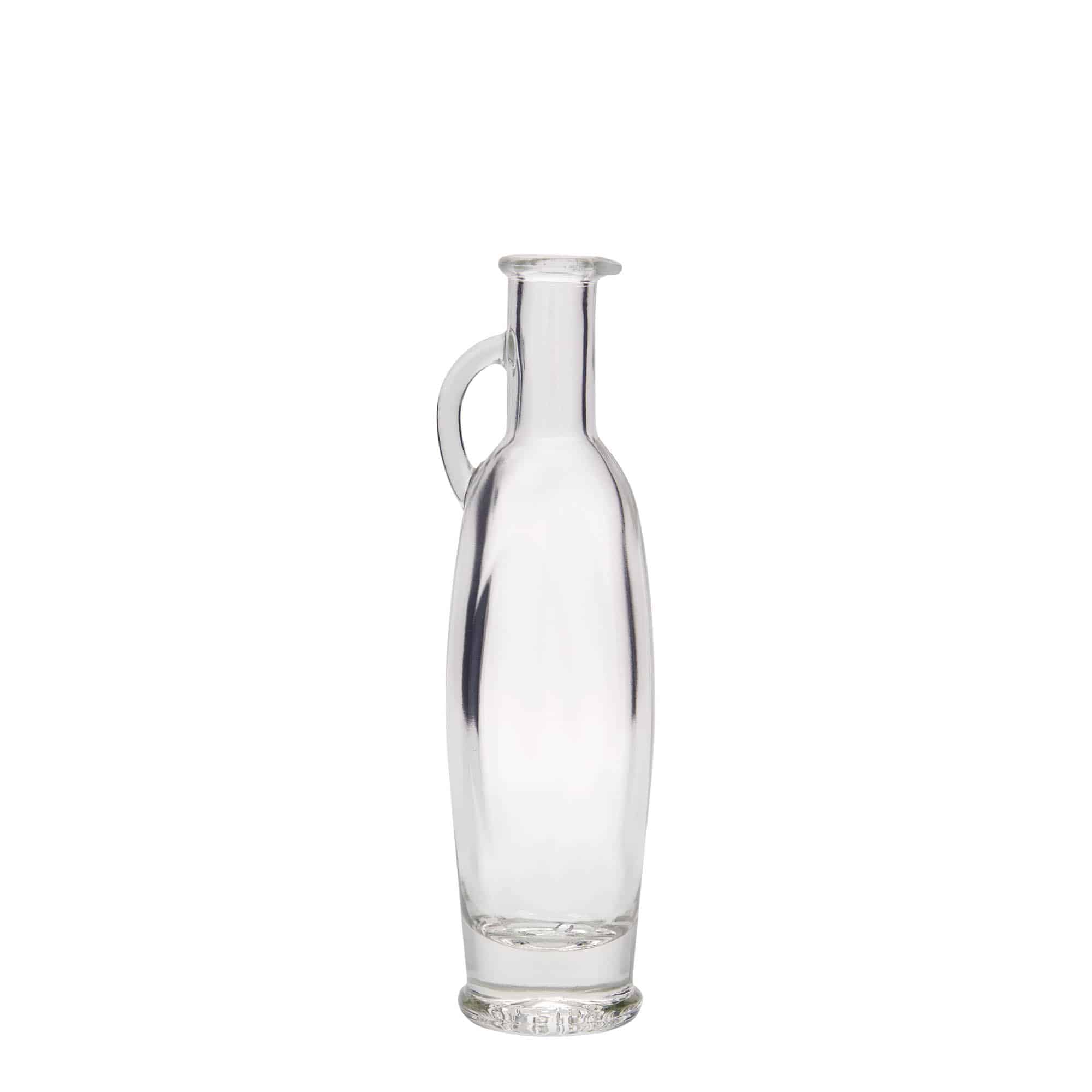 Frasco de vidro de 100 ml 'Eleganta', oval, boca: cortiça Frasco de vidro de 100 ml 'Eleganta', oval, boca: cortiça