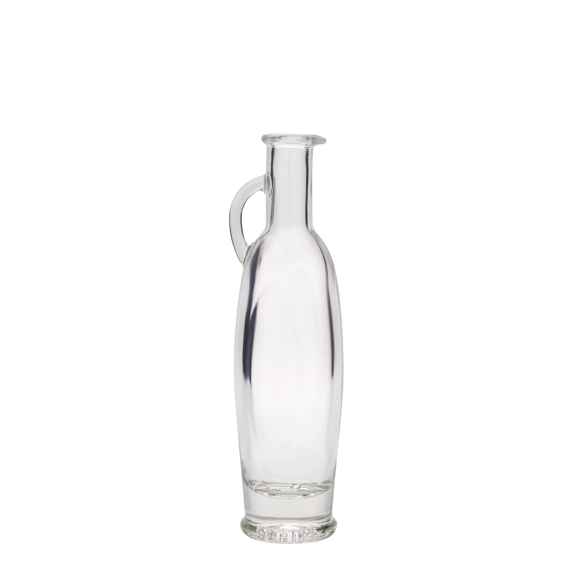 Frasco de vidro de 100 ml 'Eleganta', oval, boca: cortiça