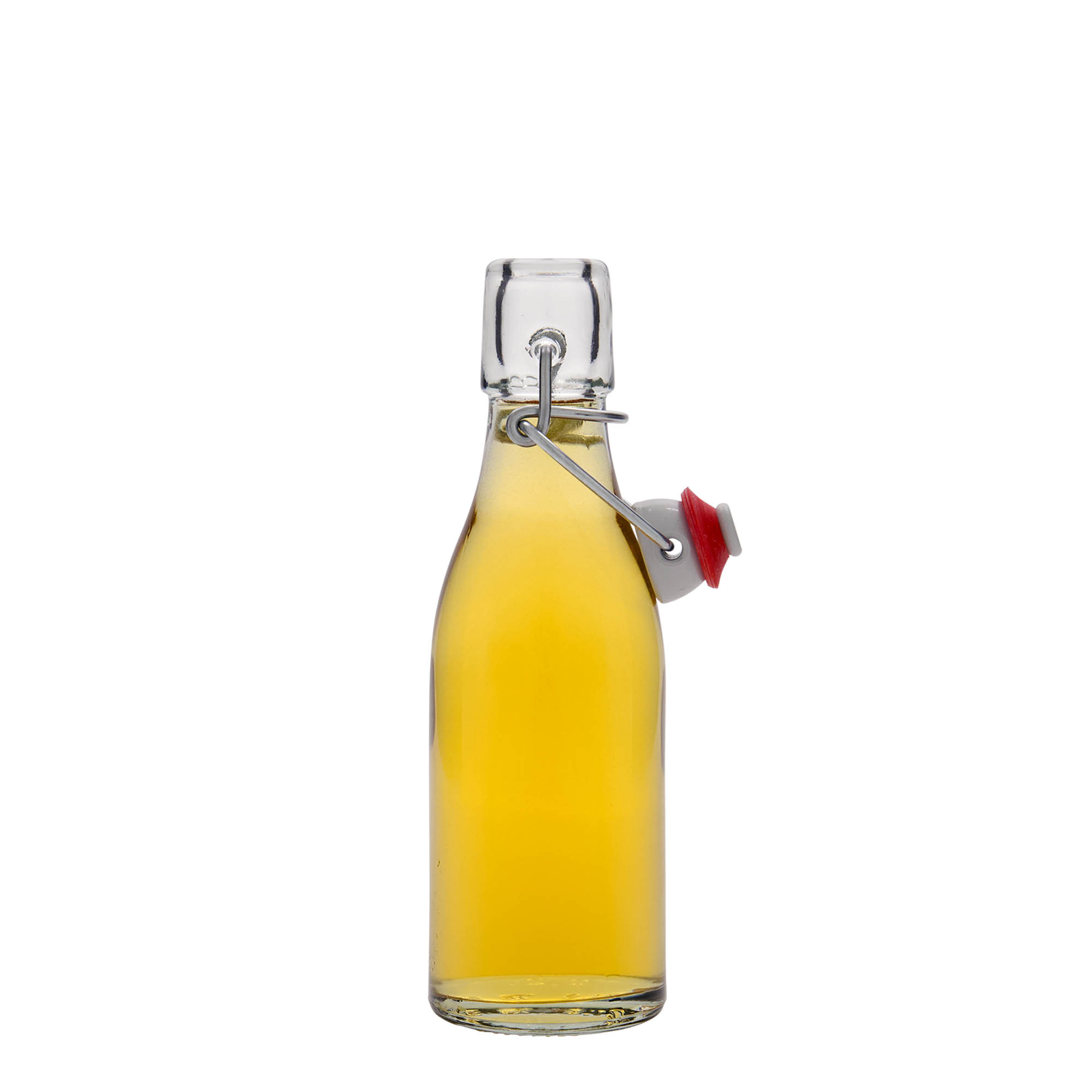 Garrafa de vidro de 200 ml 'Paul', Boca: Fecho de alavanca Garrafa de vidro de 200 ml 'Paul', Boca: Fecho de alavanca