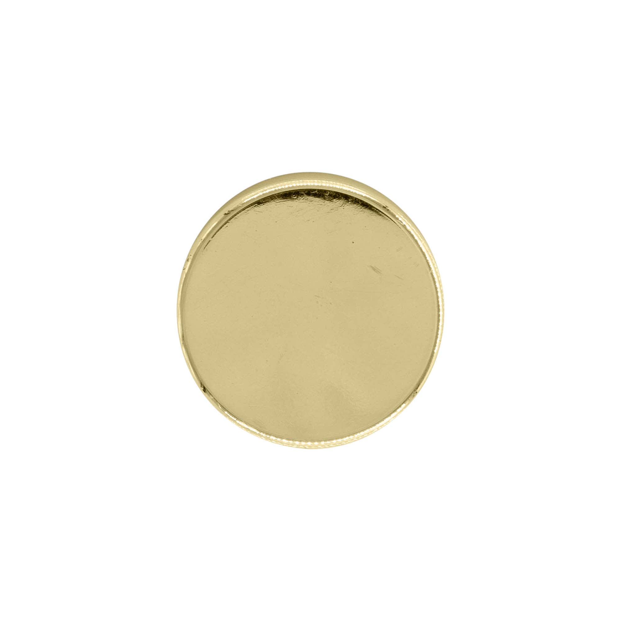 Tampa de rosca, plástico ABS, dourado, para bocal: GPI 33/400