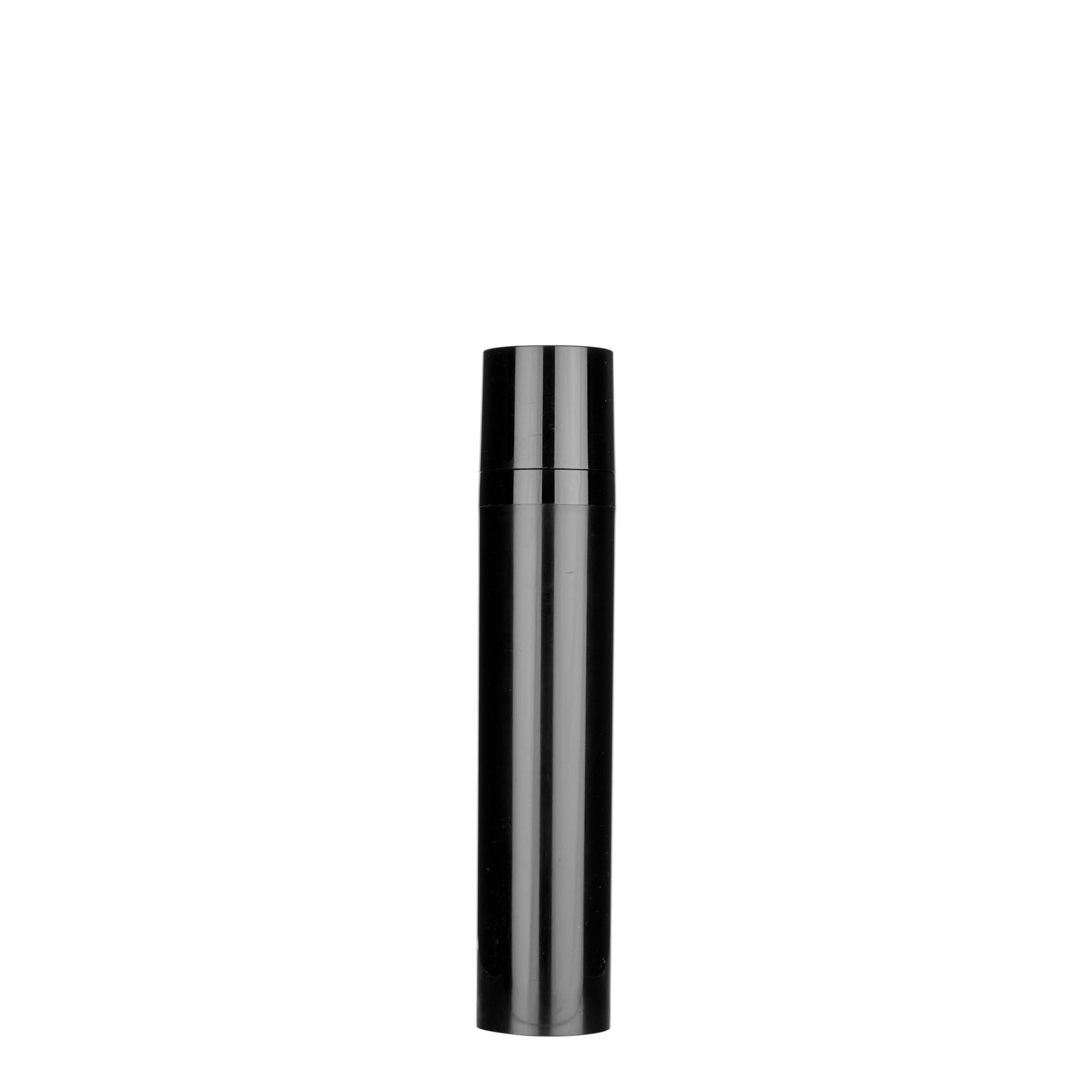 Doseador Airless 'Micro' 50 ml, plástico PP, preto Doseador Airless 'Micro' 50 ml, plástico PP, preto