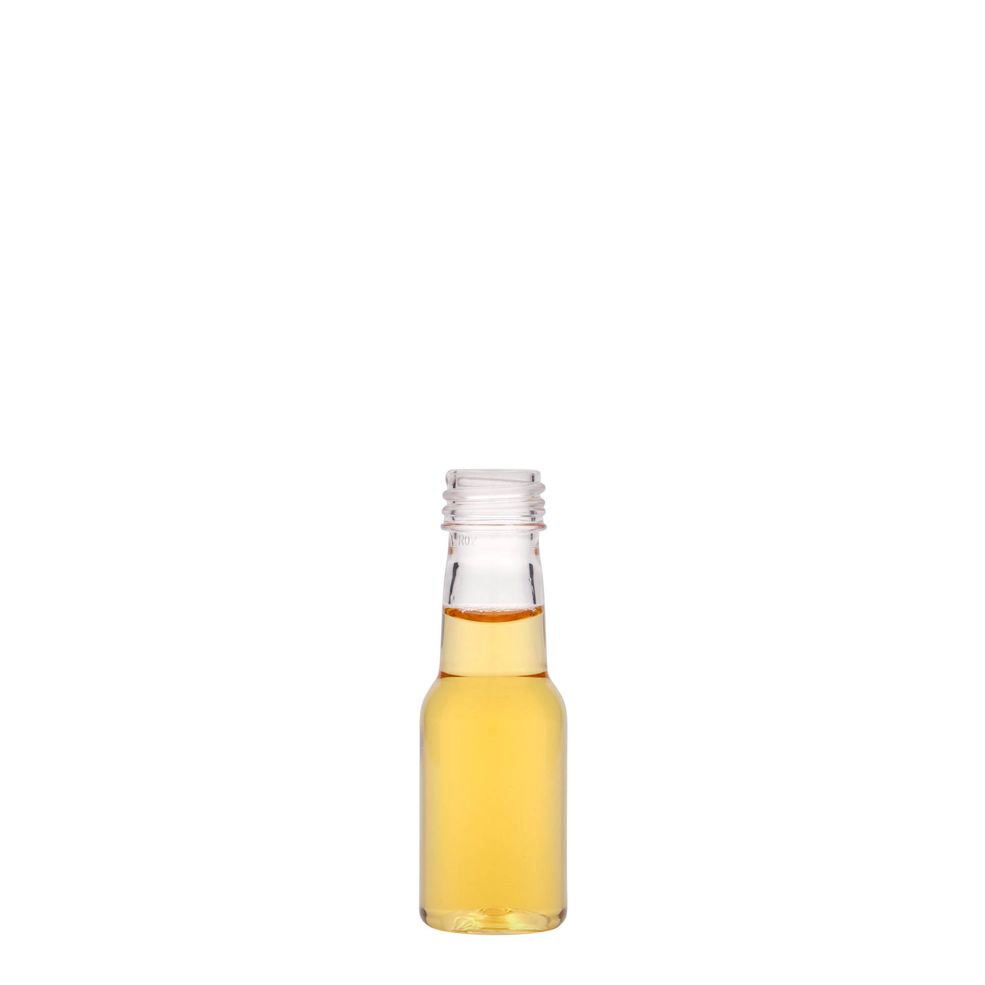Frasco PET de 20 ml 'Theo', plástico, bocal: PP 18 Frasco PET de 20 ml 'Theo', plástico, bocal: PP 18