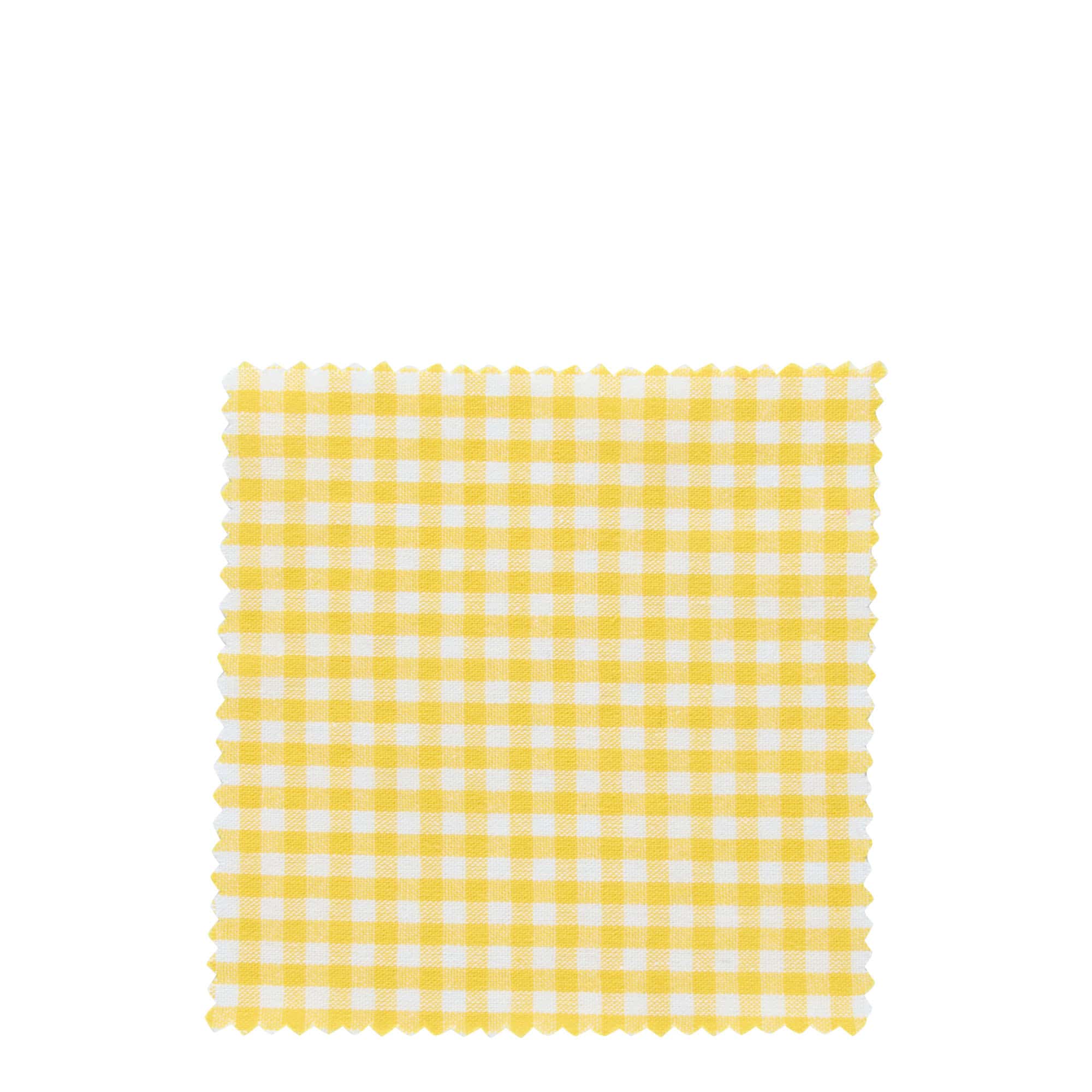 Tampas de tecido xadrez 12x12, quadrado, têxtil, amarelo, boca: TO38-TO53