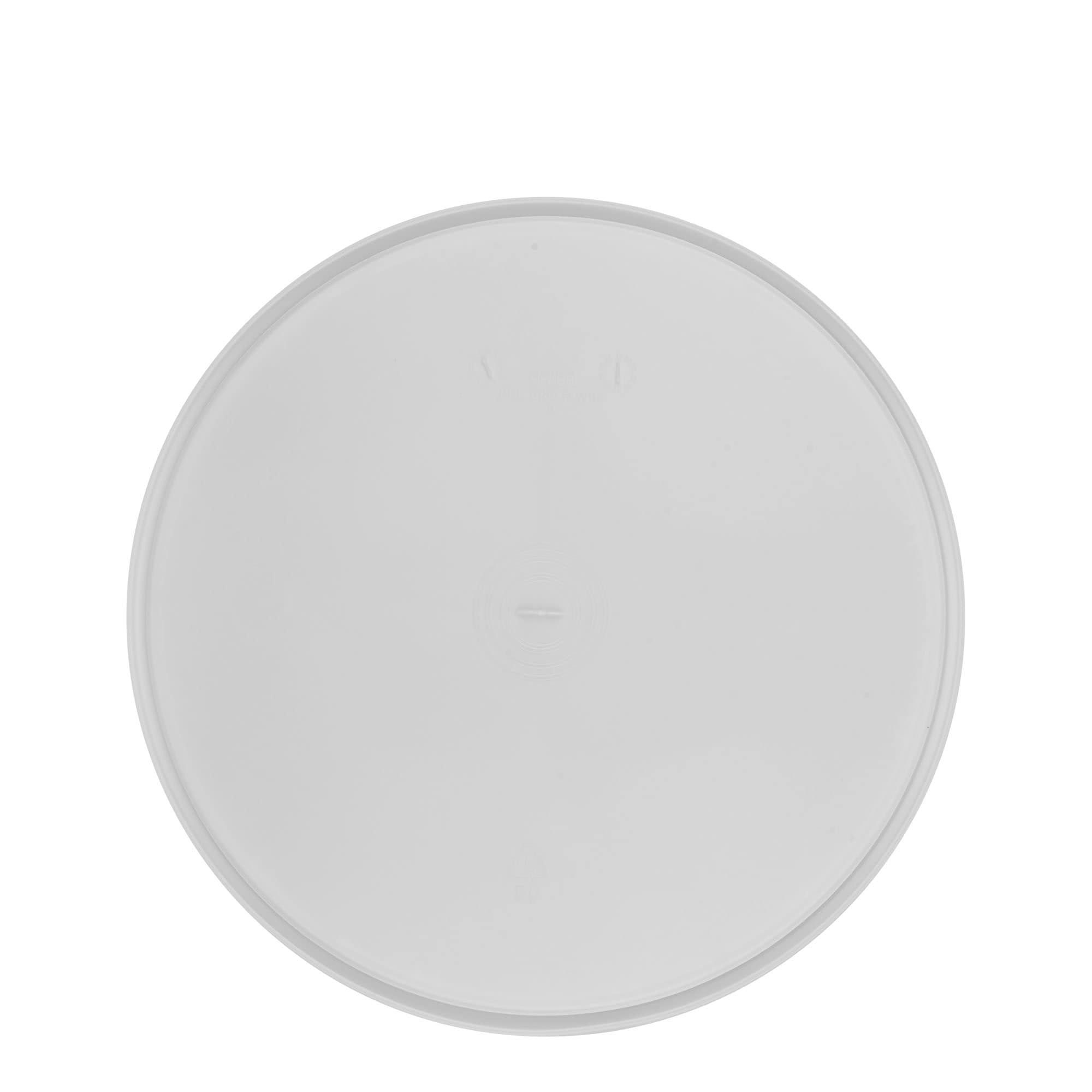 Tampa para balde de 20 l, plástico PP, branco