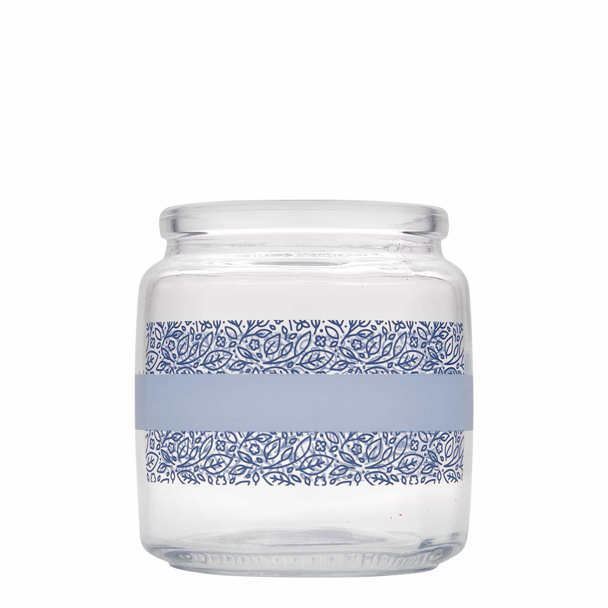 750 ml Frasco com rolha de cortiça 'Giara', Motivo: Naturalmente blu, boca: Cortiça 750 ml Frasco com rolha de cortiça 'Giara', Motivo: Naturalmente blu, boca: Cortiça