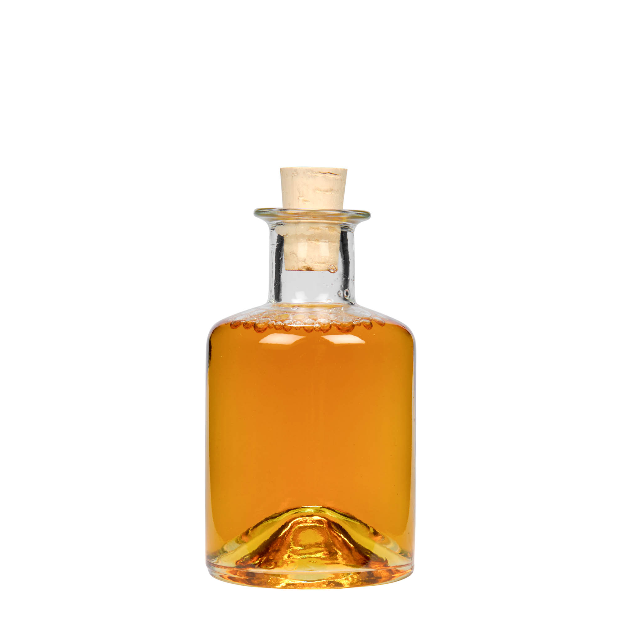 Frasco de vidro de 200 ml para farmacêutico, boca: cortiça Frasco de vidro de 200 ml para farmacêutico, boca: cortiça