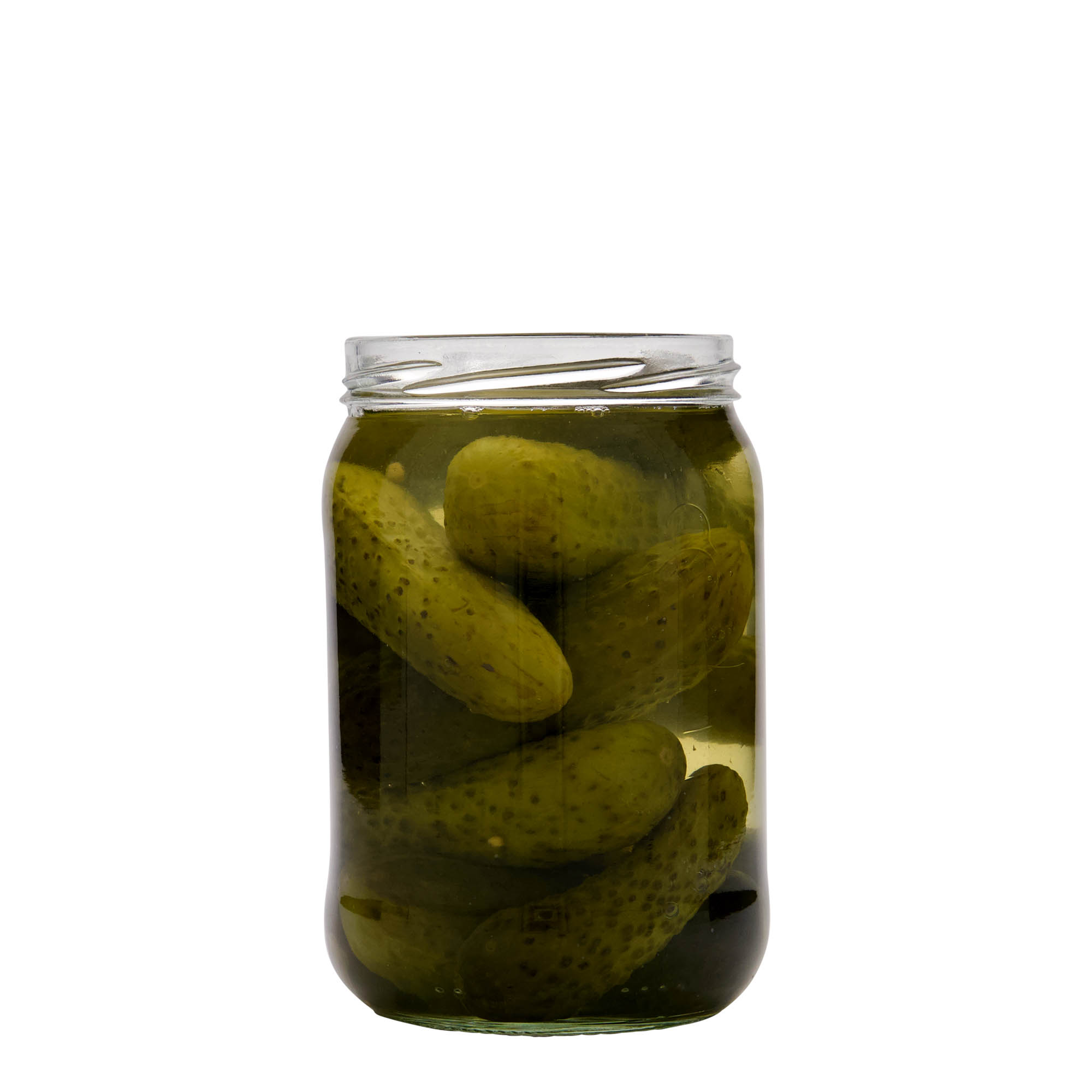 Frasco de conserva de 630 ml, boca: Twist-Off (TO 82) Frasco de conserva de 630 ml, boca: Twist-Off (TO 82)