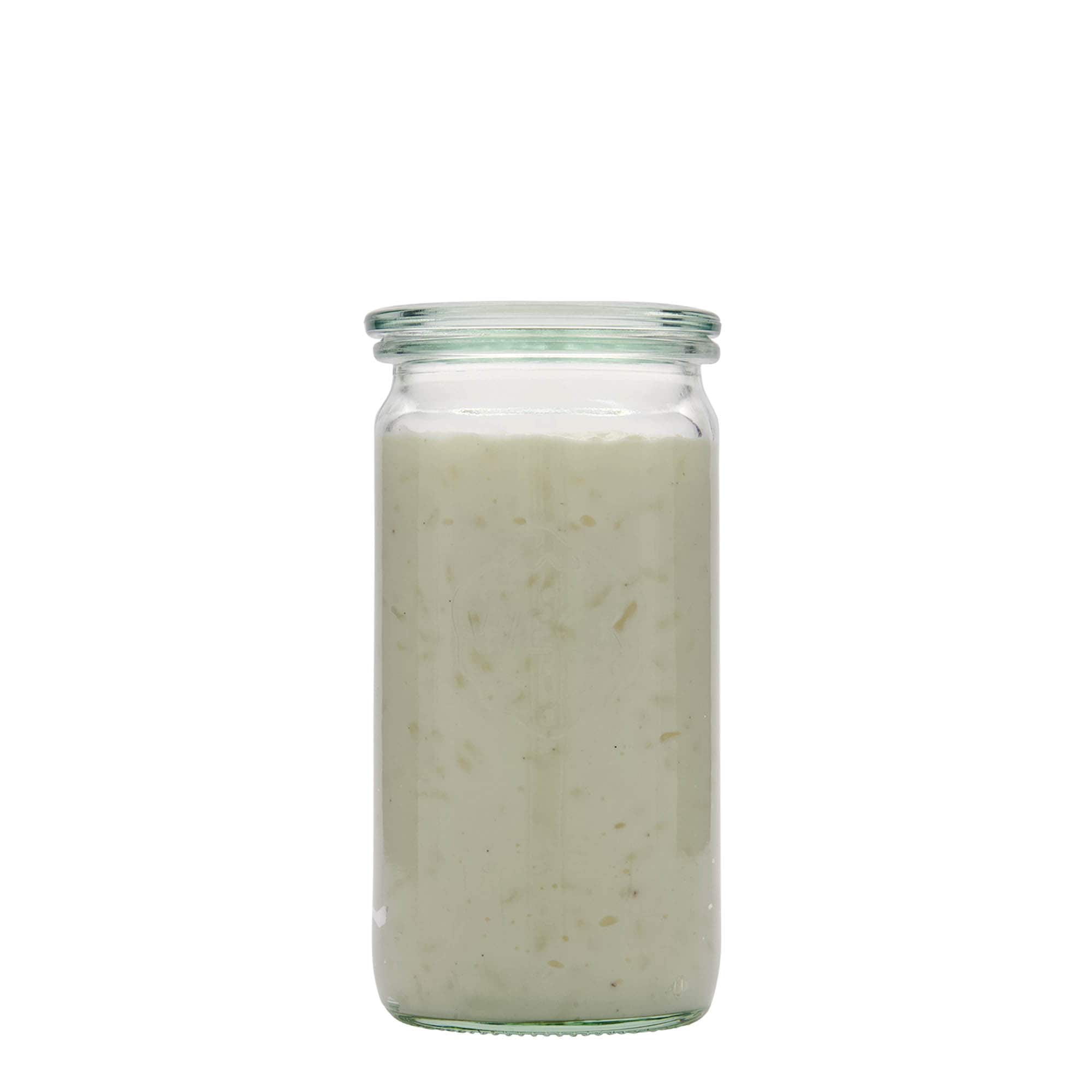 340 ml frasco cilíndrico WECK, boca: borda arredondada