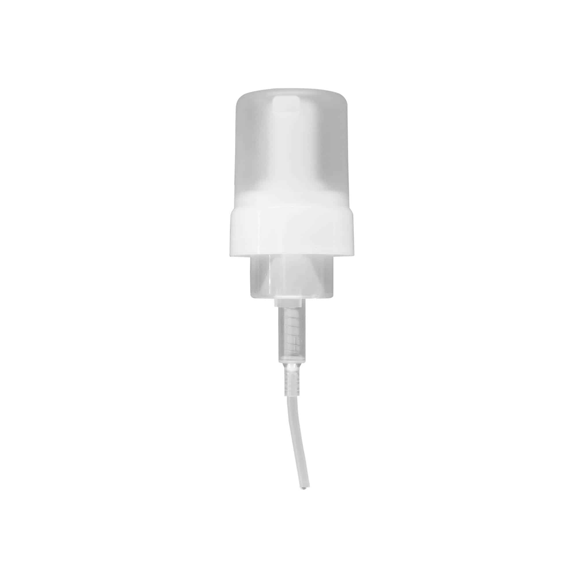 Doseador 100 ml 'Foamer', plástico PP, branco, para bocal: tampa de rosca