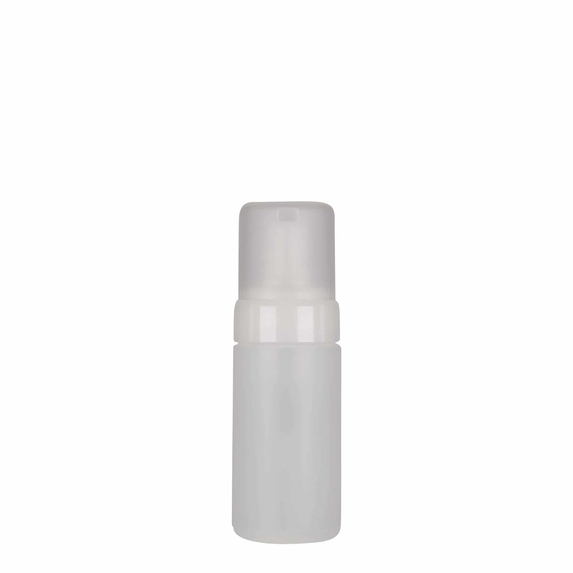 100 ml Garrafa dispensadora 'Foamer', plástico PE, natural, boca: Tampa de rosca