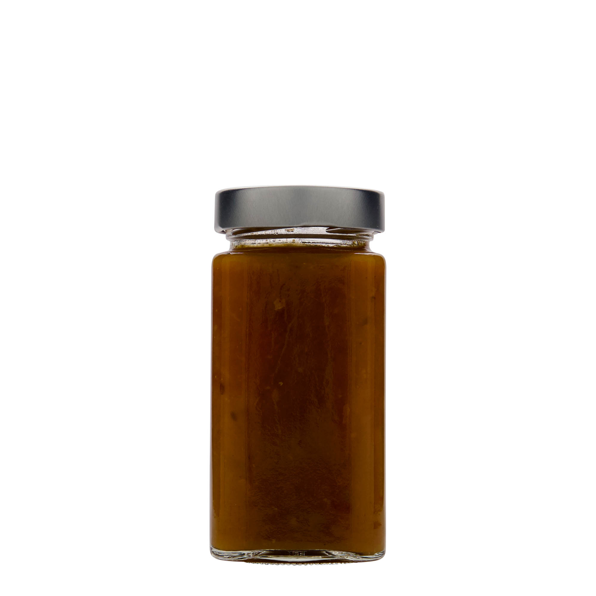 314 ml Frasco quadrado 'Funny', Boca: Deep-Twist-Off (DTO 58) 314 ml Frasco quadrado 'Funny', Boca: Deep-Twist-Off (DTO 58)